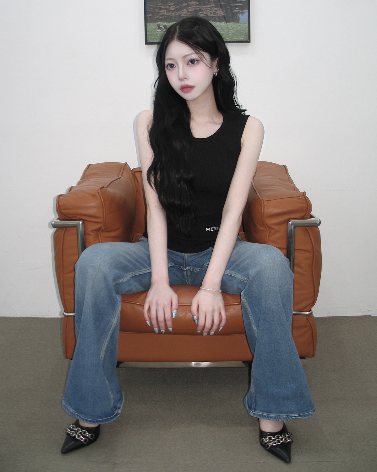 세이에(SEIIE) 세이에 클래식 나시 블랙
