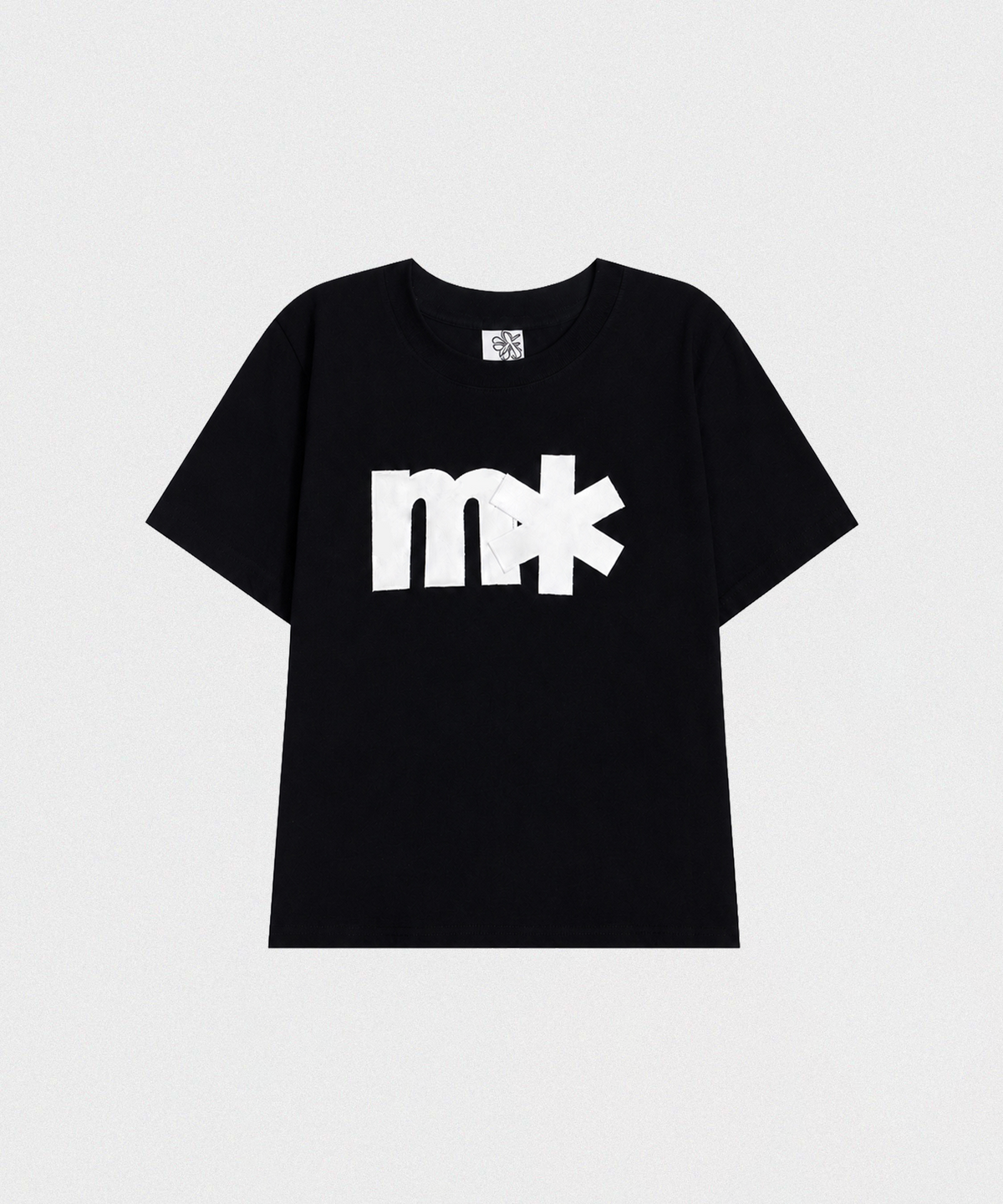 미타유스(MITA YOUTH) 미타 아카이브 데님 반팔 티셔츠 [BLACK/화이트]