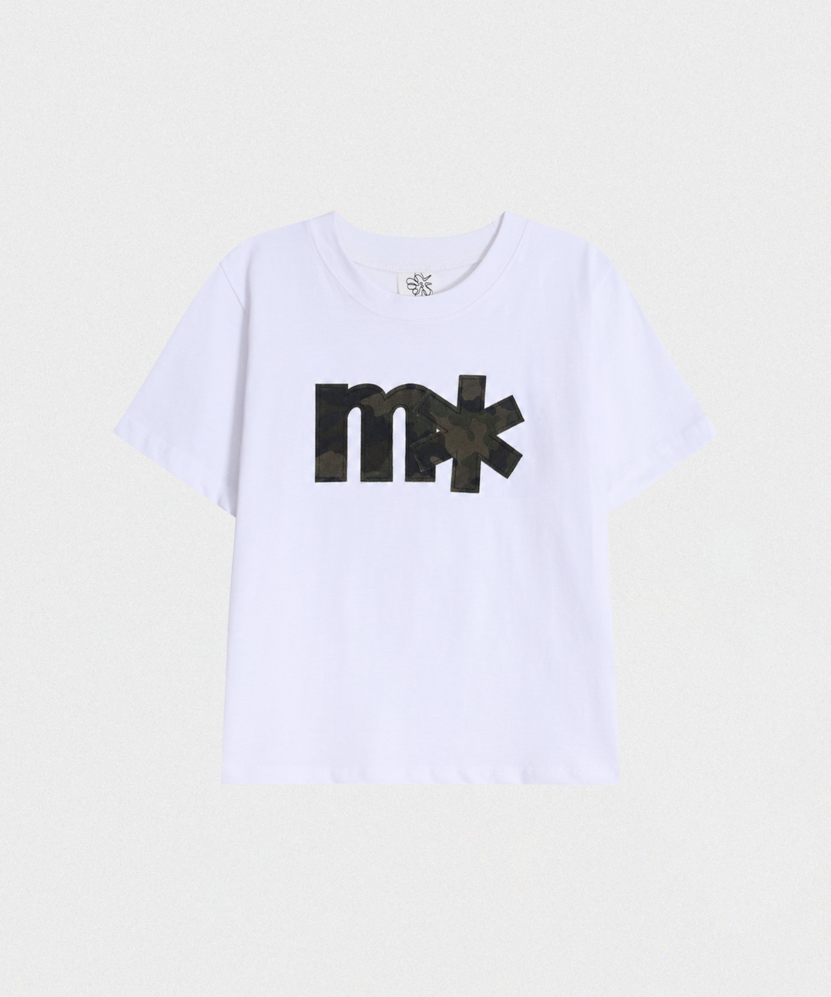 미타유스(MITA YOUTH) 미타 아카이브 데님 반팔 티셔츠 [WHITE/카모]