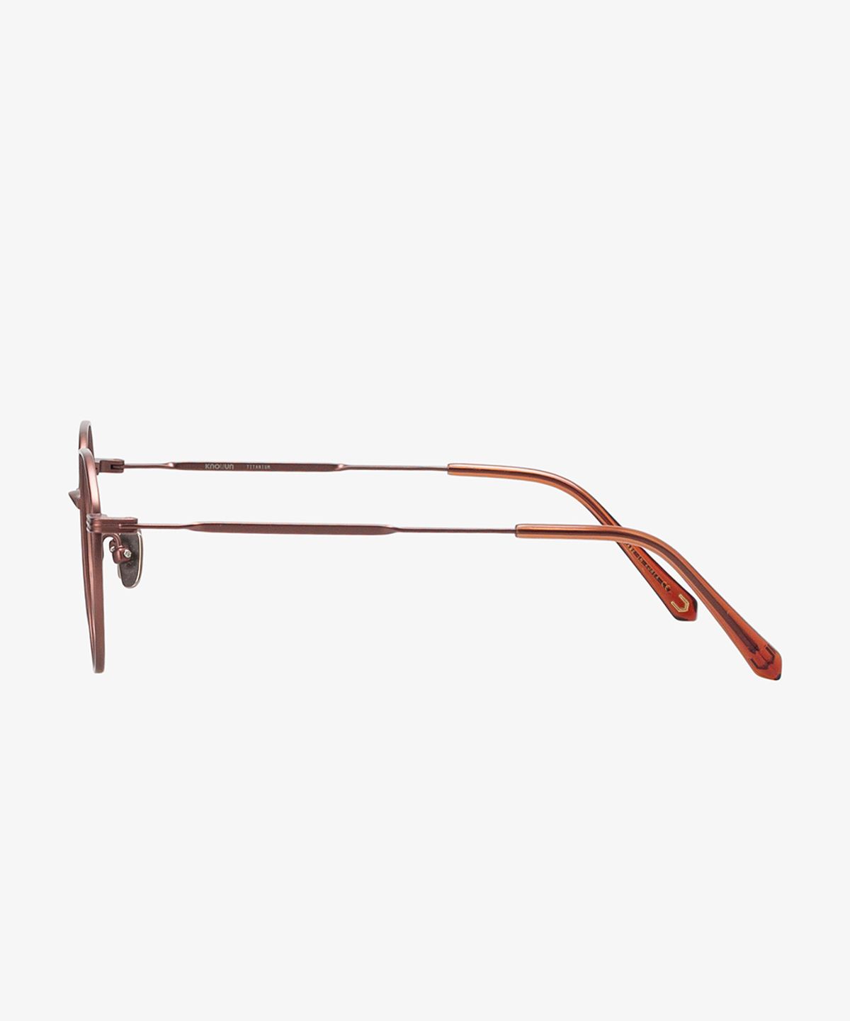 노운(KNOUUN) TROUBLE 1.1 in PINK BROWN