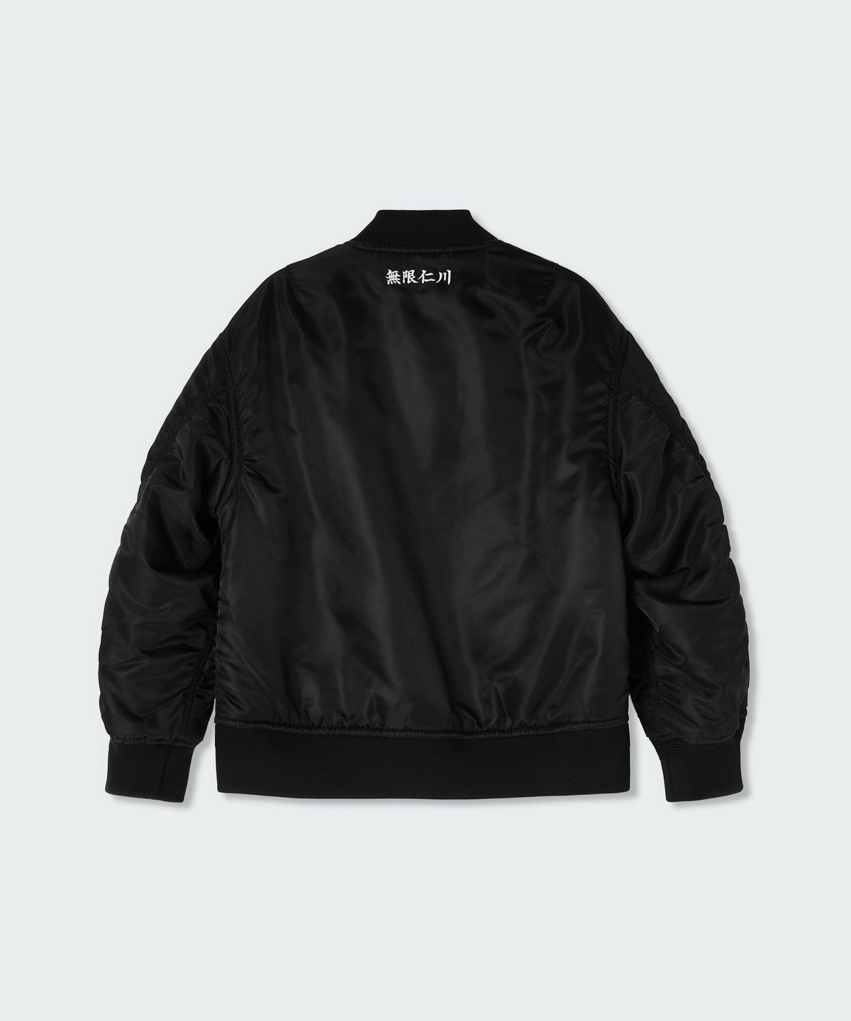 무신사 스탠다드 키즈(MUSINSA STANDARD KIDS) [SSG랜더스 컬래버] MA-1 보머 재킷 [블랙]