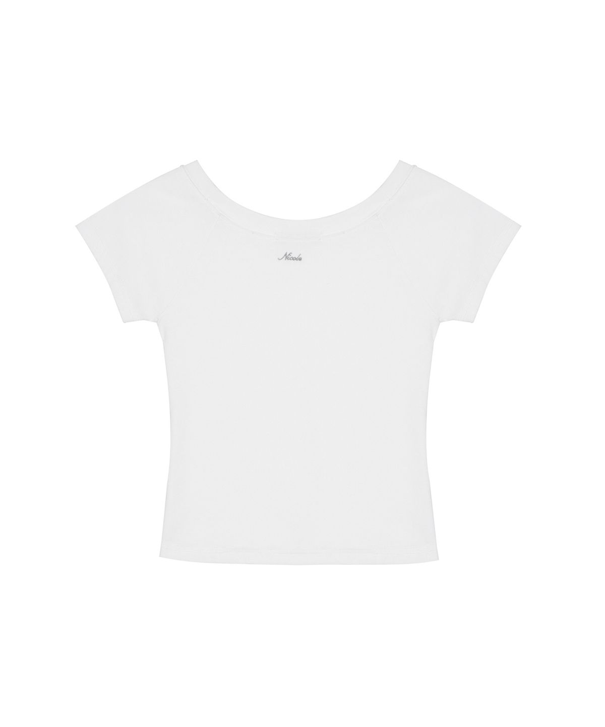 닉앤니콜(NICK&NICOLE) RAGLAN SCOOP NECK TOP_IVORY