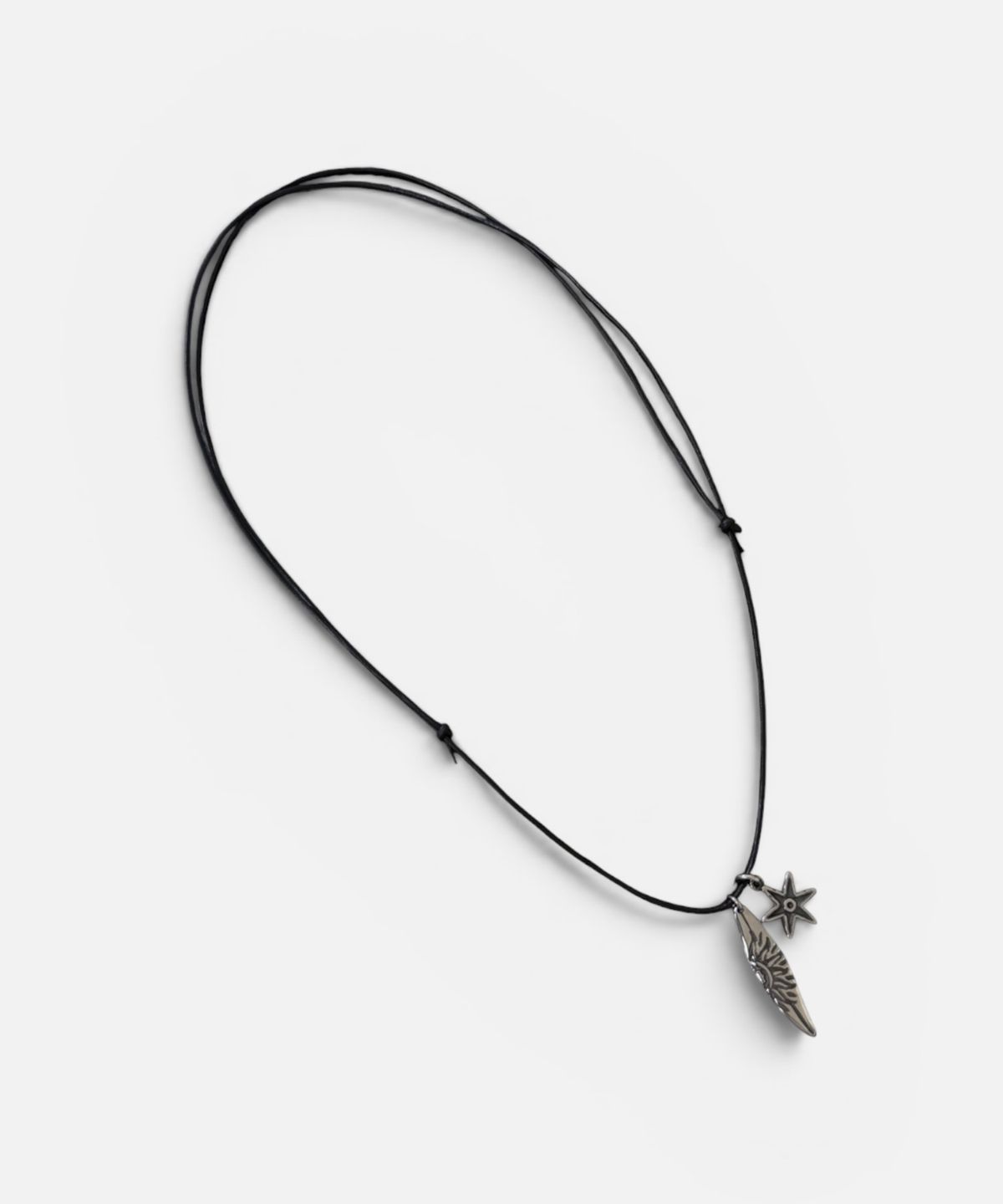 셉텐벌5(SEPTEMBER5) SUNMMER LEATHER NECKLACE