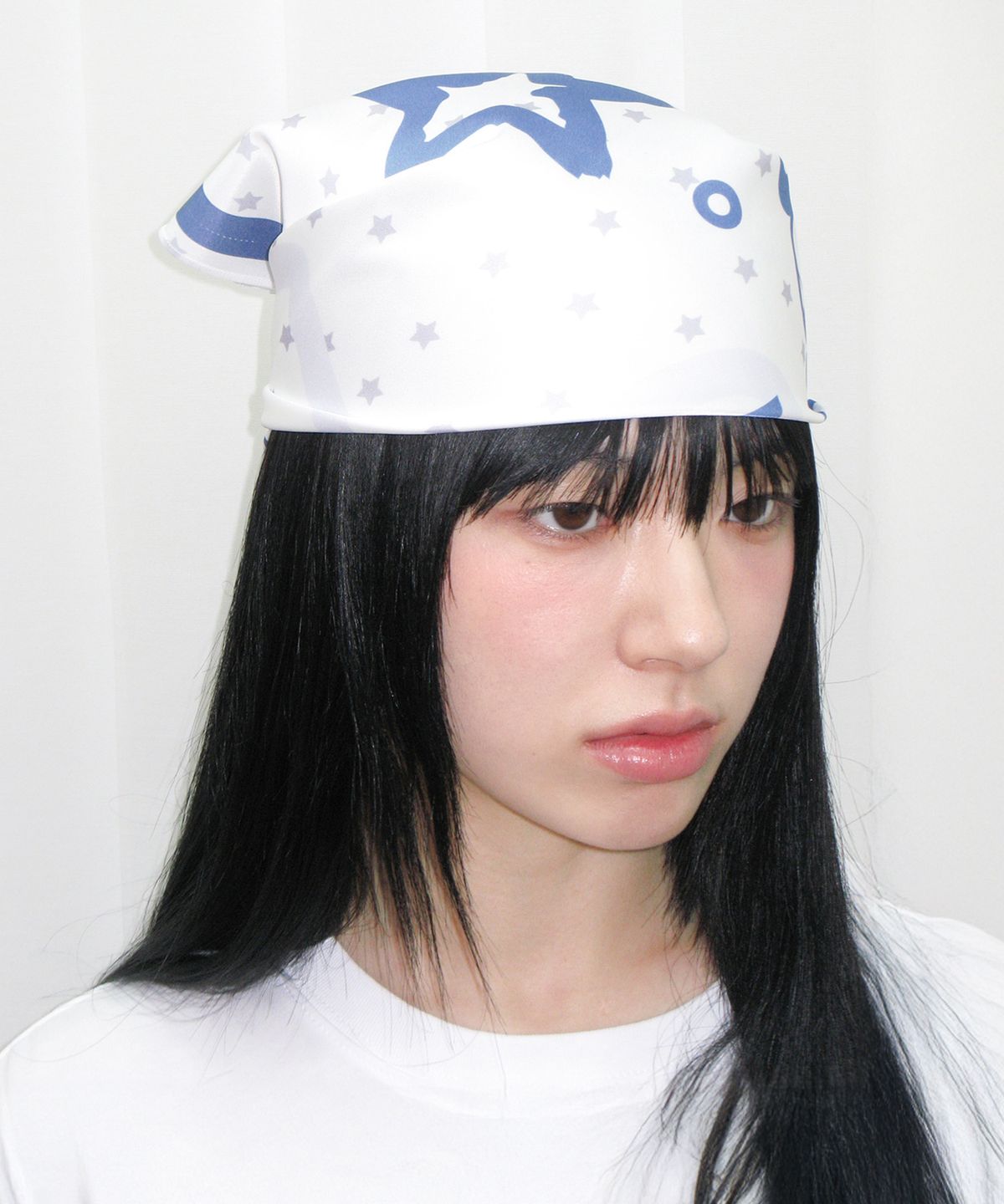 아메스 월드와이드(AMES-WORLDWIDE) PPG STAR PRINTING BANDANA BLUE