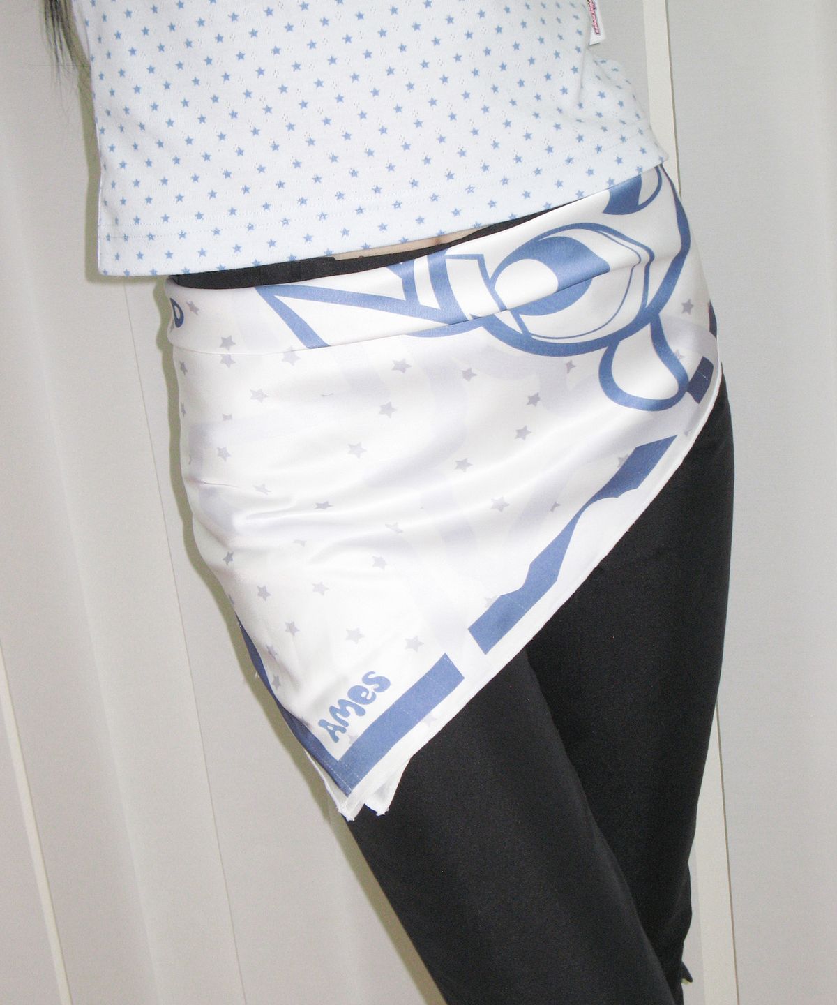 아메스 월드와이드(AMES-WORLDWIDE) PPG STAR PRINTING BANDANA BLUE