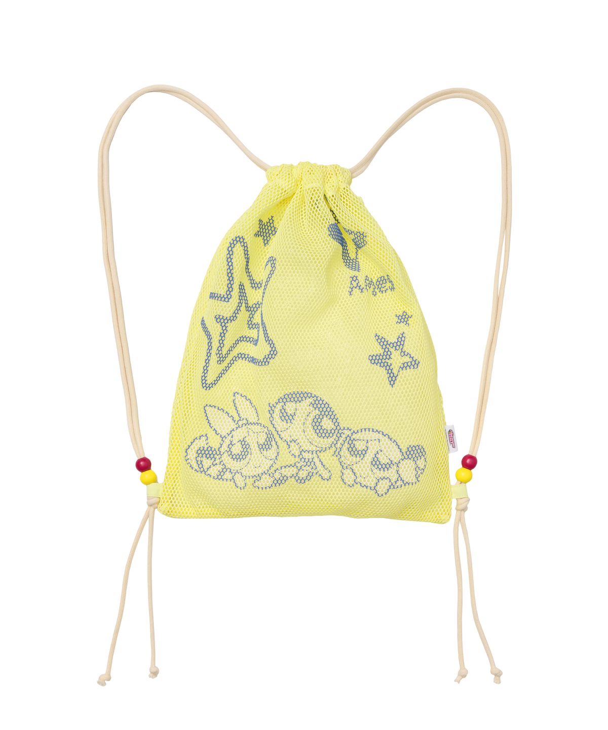 아메스 월드와이드(AMES-WORLDWIDE) PPG MESH GYM SACK YELLOW