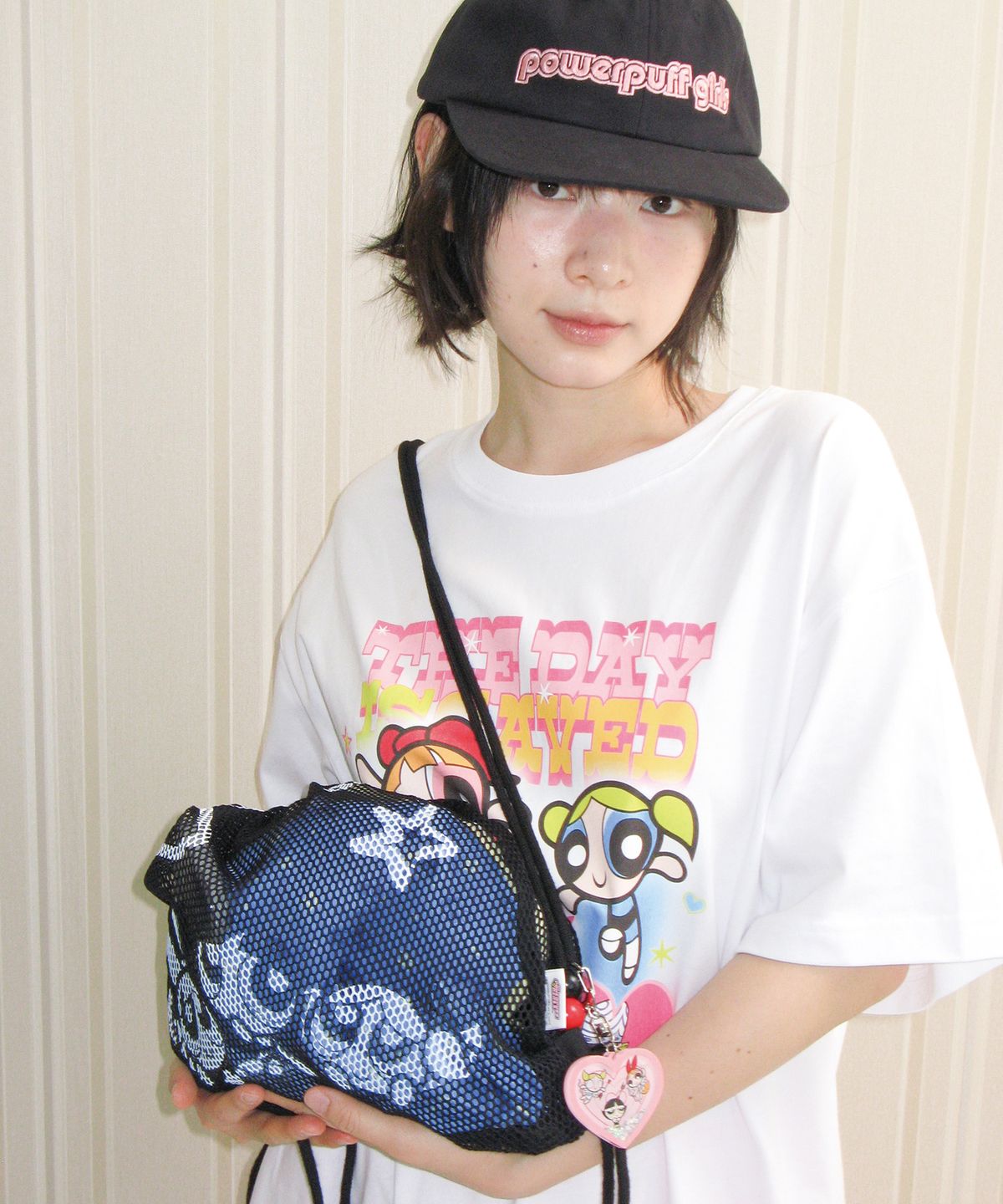 아메스 월드와이드(AMES-WORLDWIDE) PPG MESH GYM SACK BLACK