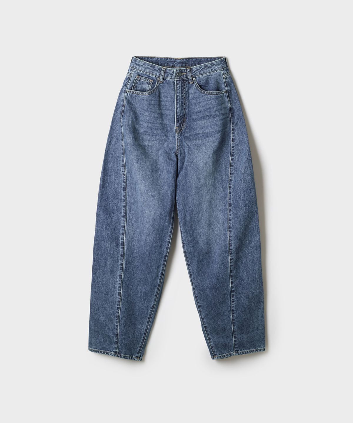 스파오(SPAO) 여성 와이드 커브드 진_SPTJG49G53