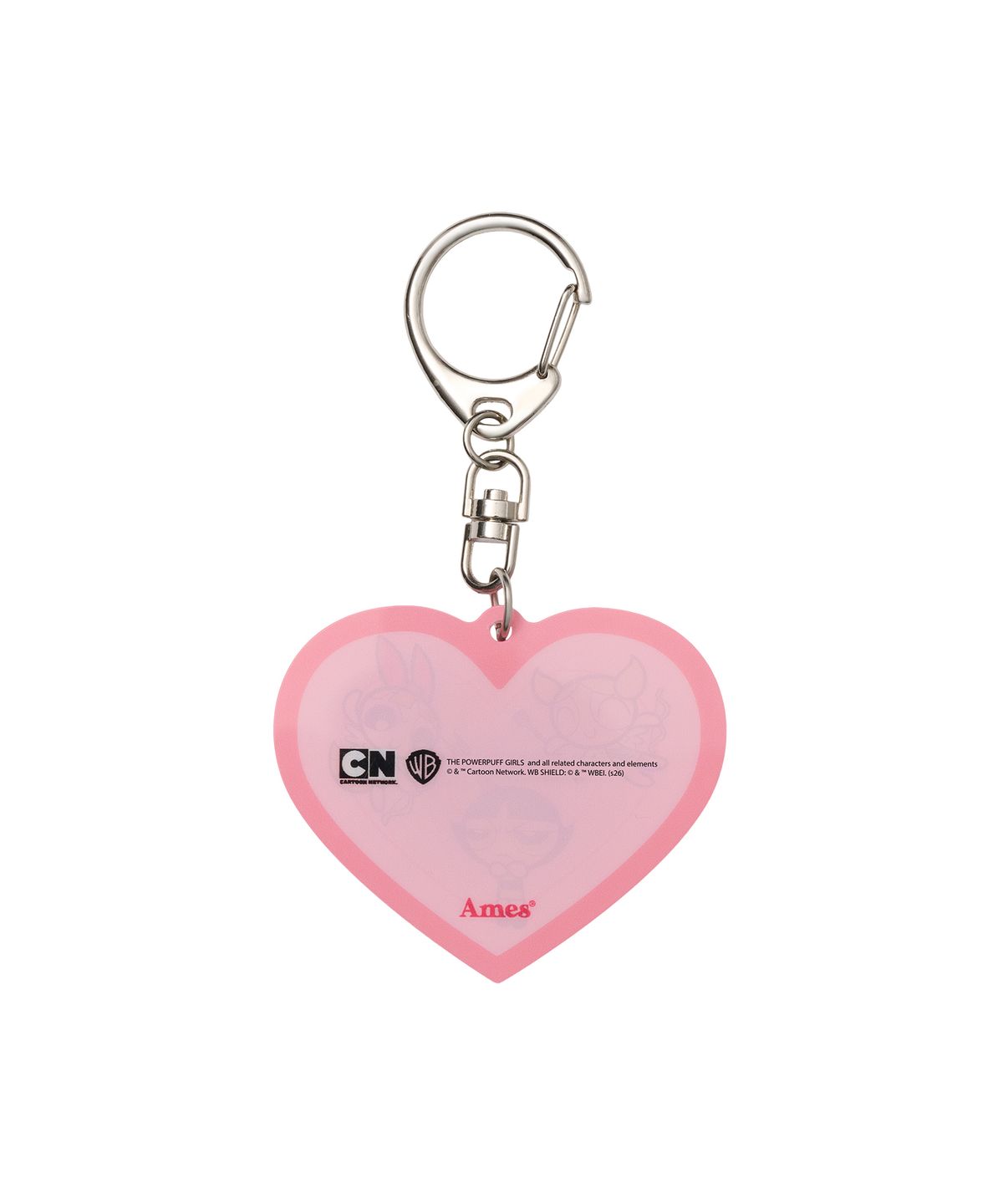 아메스 월드와이드(AMES-WORLDWIDE) PPG TWINKLE WATERBALL KEYRING PINK