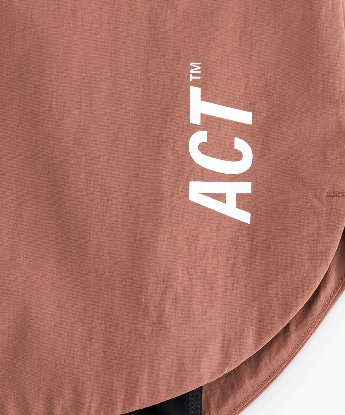 액트러닝(ACT RUNNING) 쉘라이트 쇼츠 2in1 Terracotta