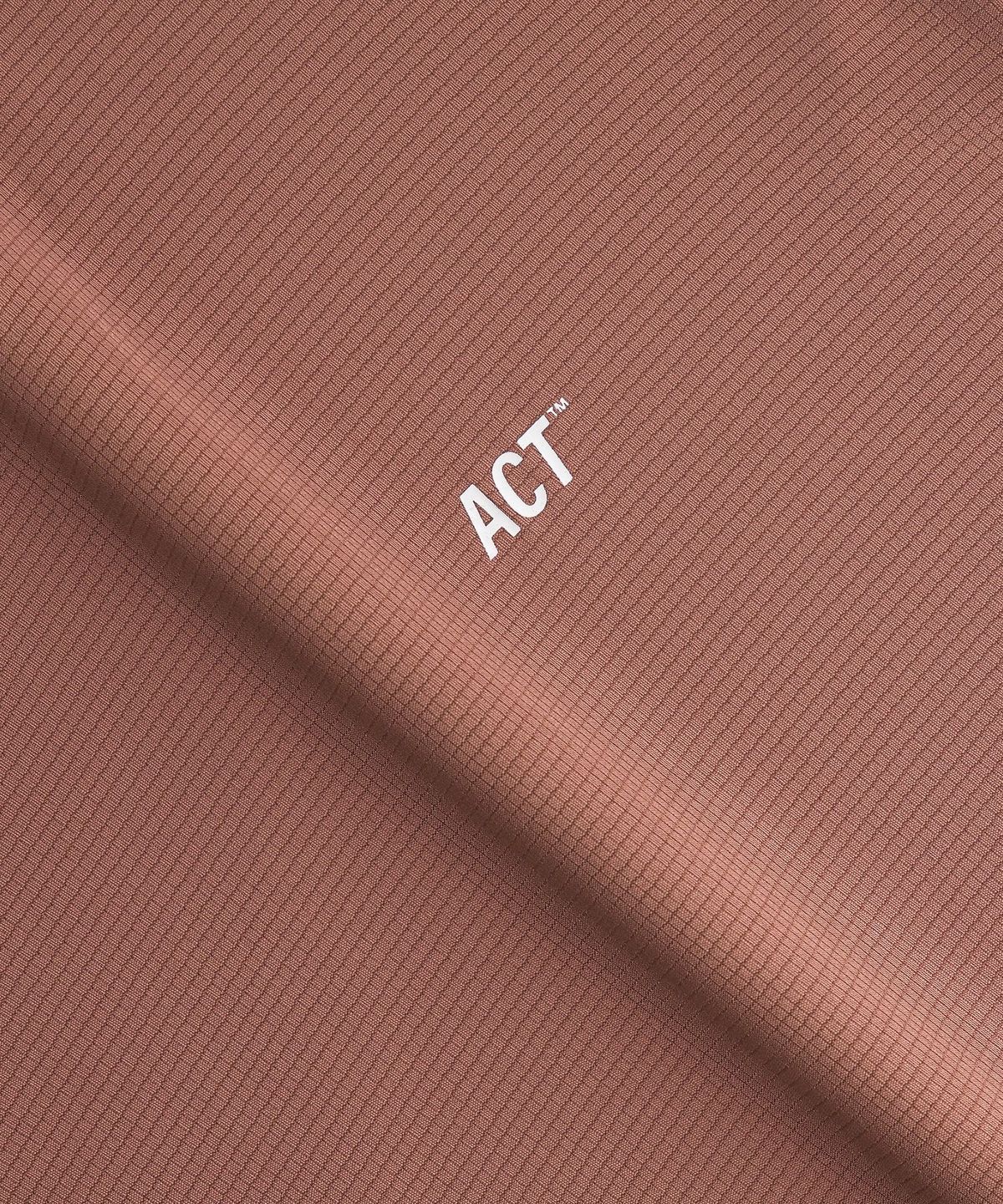 액트러닝(ACT RUNNING) 바이오퍼프 티셔츠 SS Terracotta
