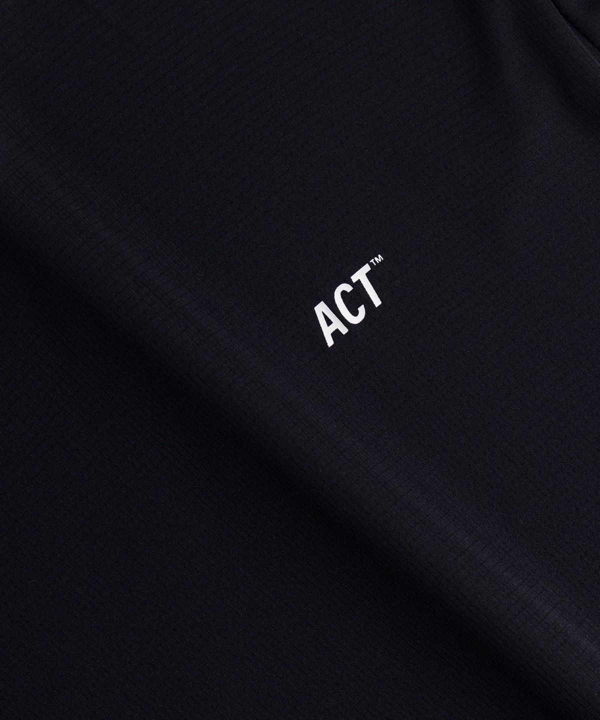 액트러닝(ACT RUNNING) 바이오퍼프 티셔츠 LS Black
