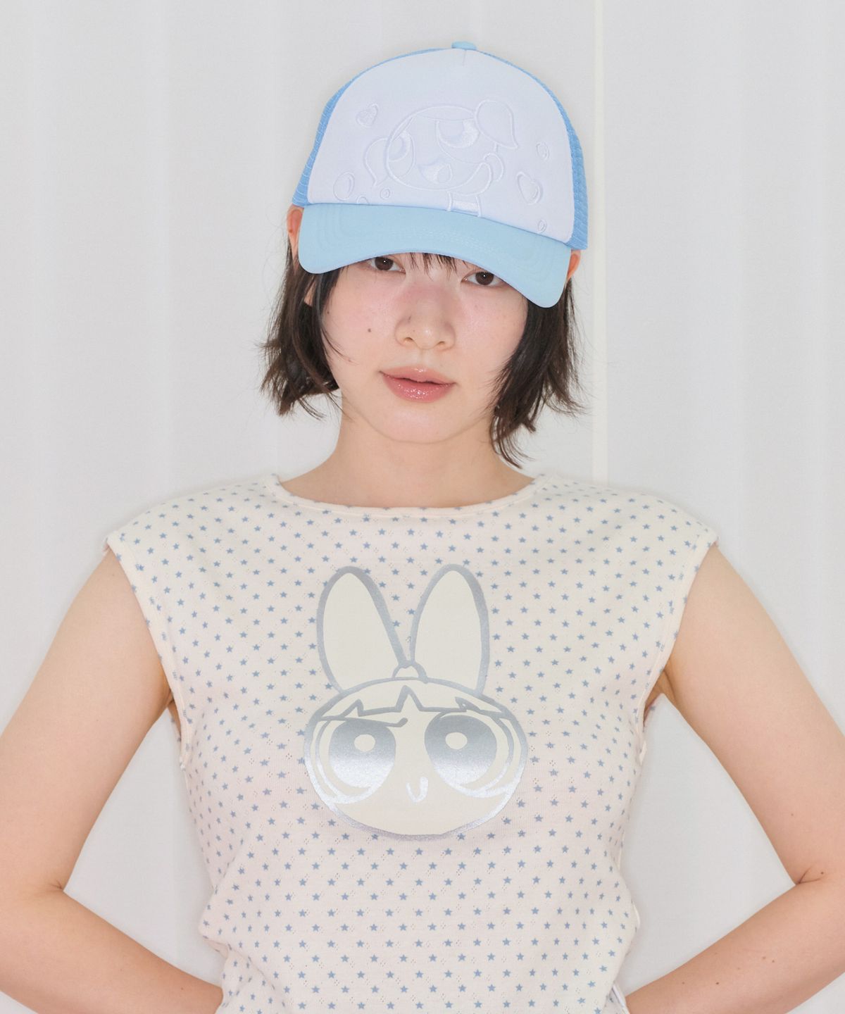 아메스 월드와이드(AMES-WORLDWIDE) PPG MESH CAP BLUE