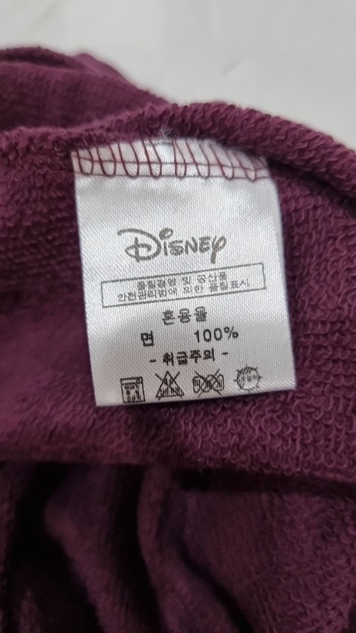 디즈니(Disney) 긴소매 티셔츠