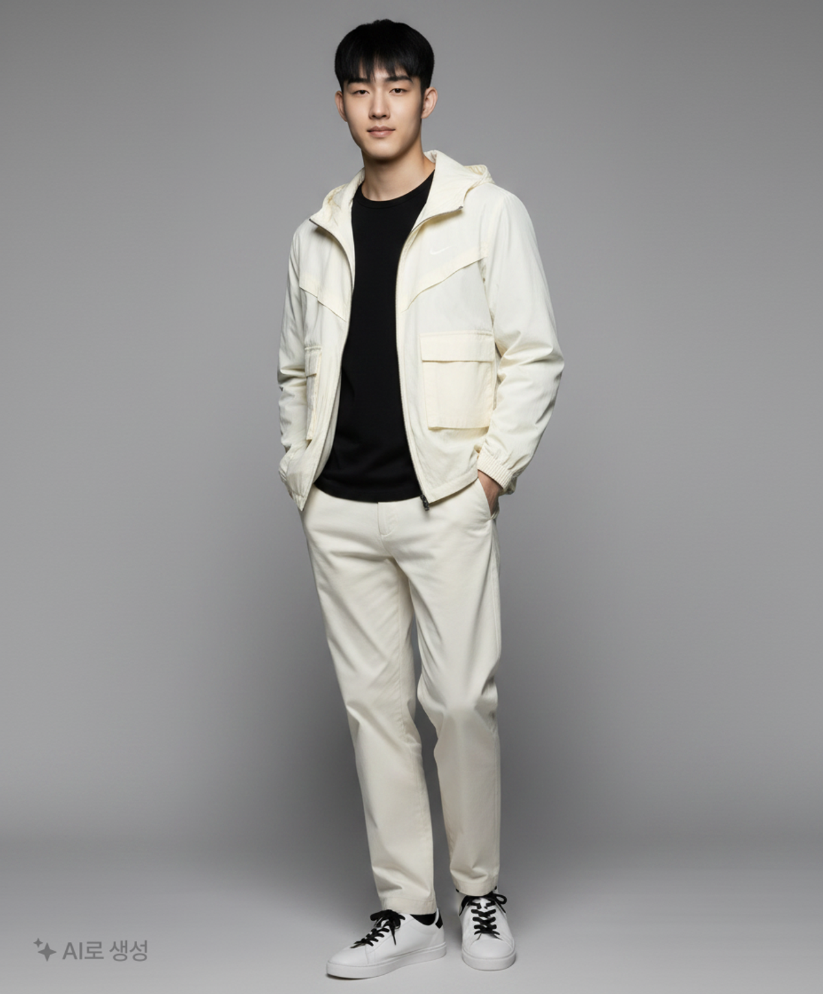 나이키(NIKE) 나일론/코치 재킷 M
