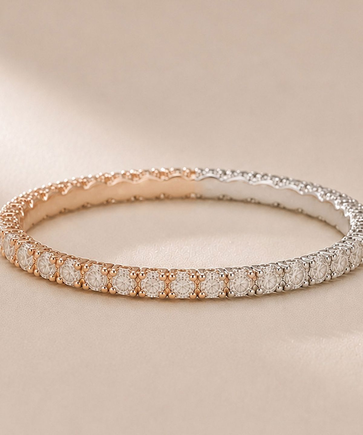 엘렌쥬얼리(HELENE JEWELRY) 14K 18K 랩 다이아몬드 2mm 4프롱 미스 링 금 반지