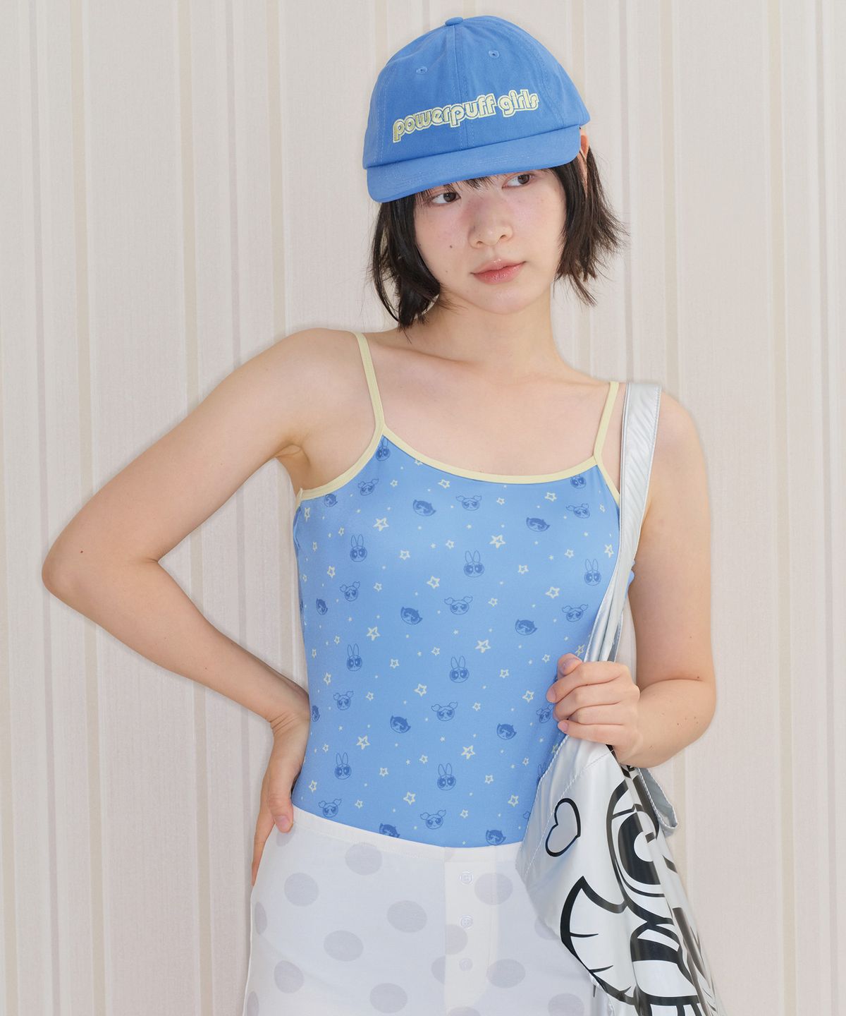 아메스 월드와이드(AMES-WORLDWIDE) PPG POP MONOKINI BLUE