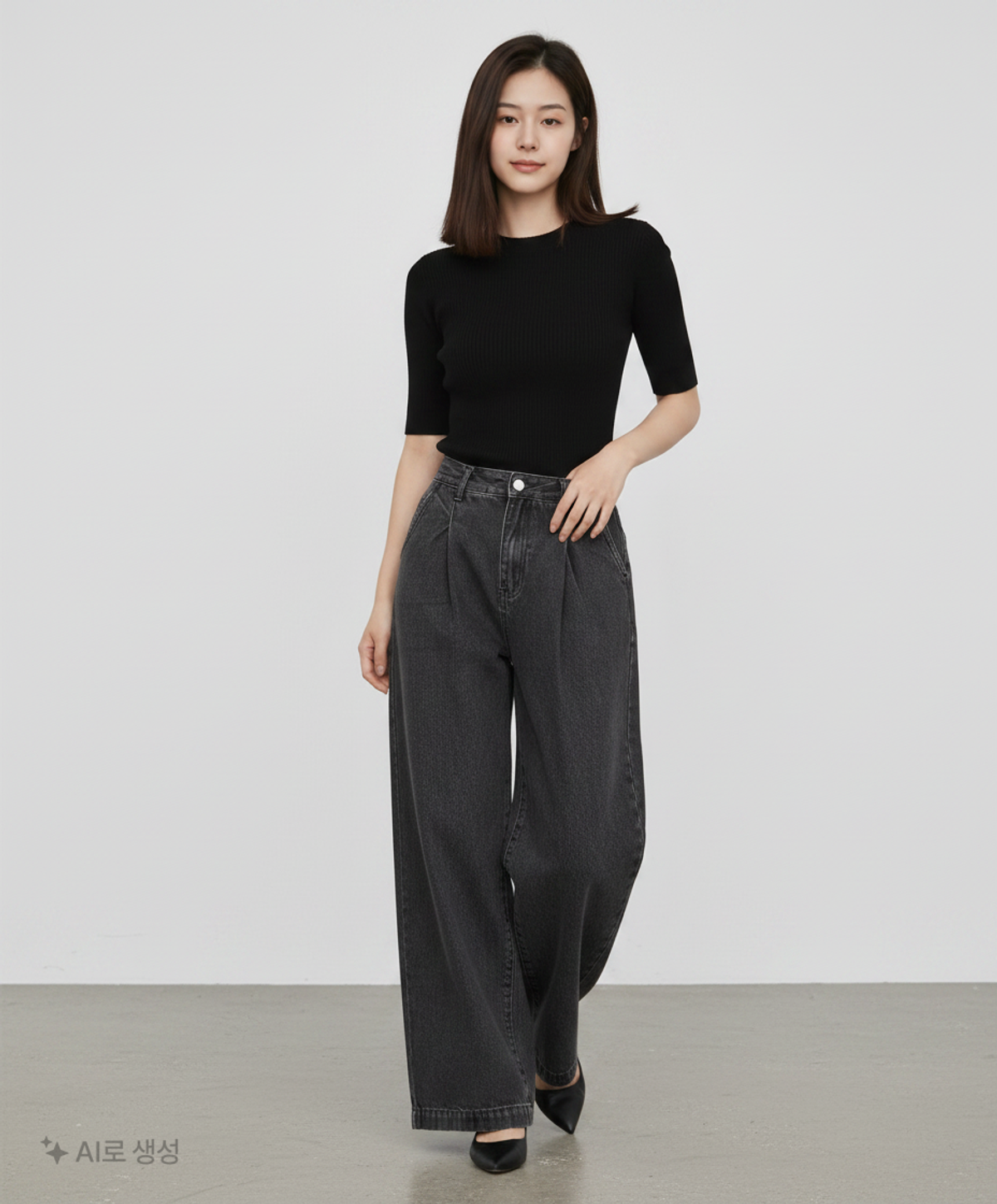 랩(LAP) 청/데님 팬츠 71