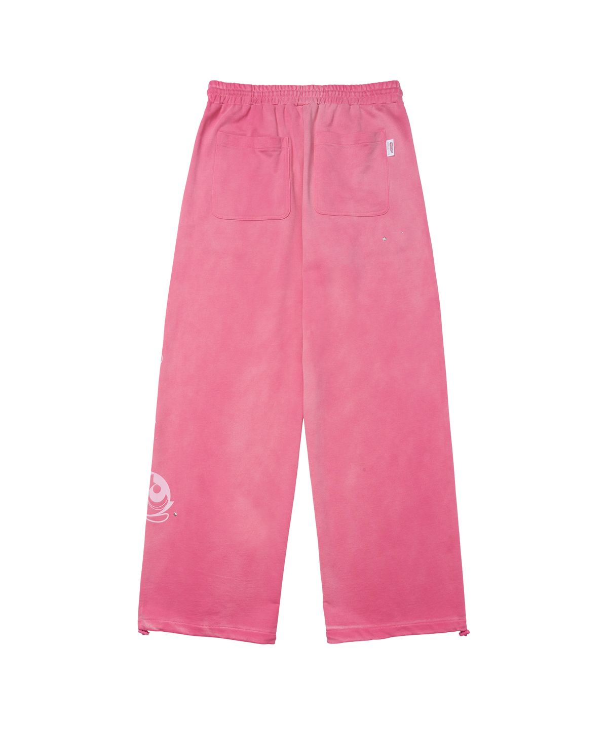 아메스 월드와이드(AMES-WORLDWIDE) PPG HOTFIX DRAWING SWEAT PANTS PINK