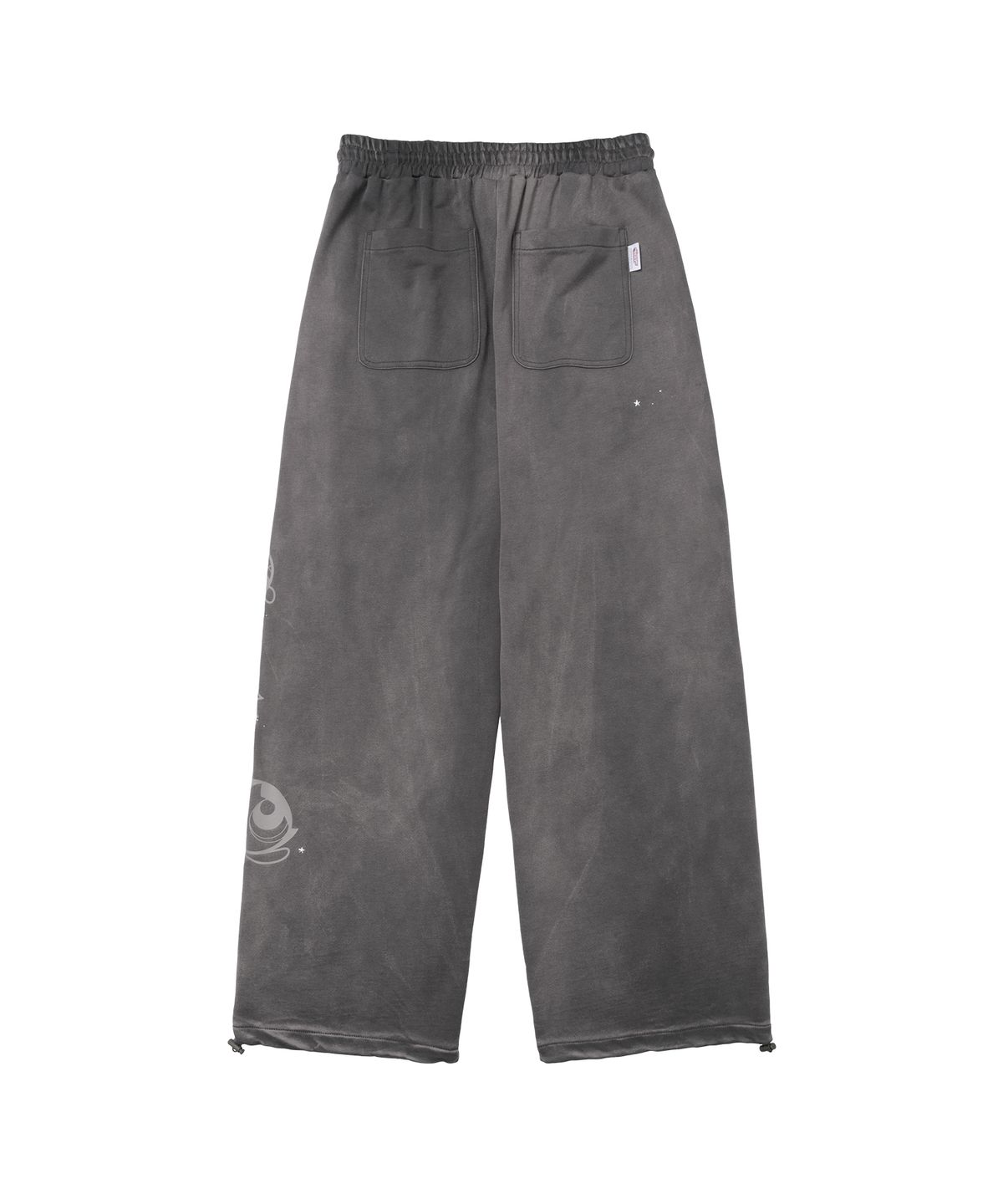 아메스 월드와이드(AMES-WORLDWIDE) PPG HOTFIX DRAWING SWEAT PANTS DEEP CHARCOAL