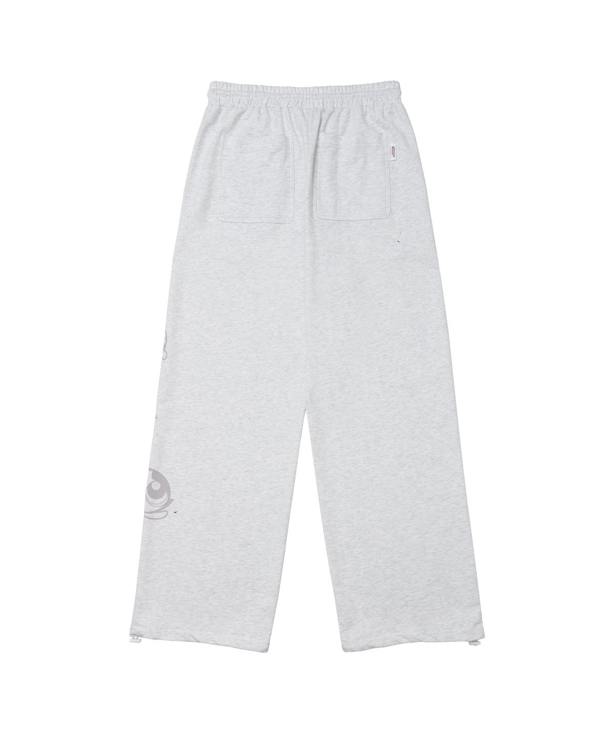 아메스 월드와이드(AMES-WORLDWIDE) PPG HOTFIX DRAWING SWEAT PANTS LIGHT GREY