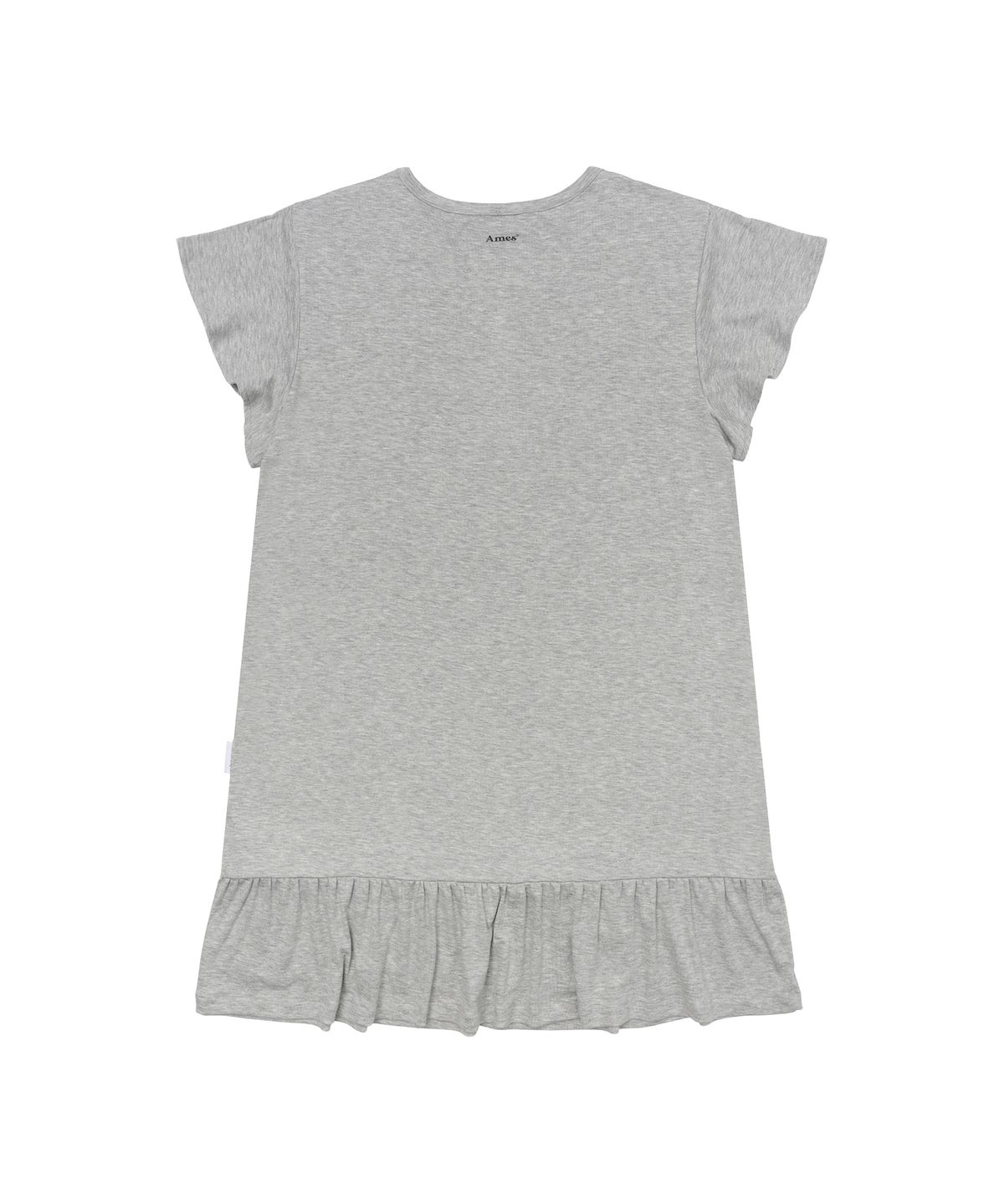 아메스 월드와이드(AMES-WORLDWIDE) PPG RUFFLE MINI DRESS GREY