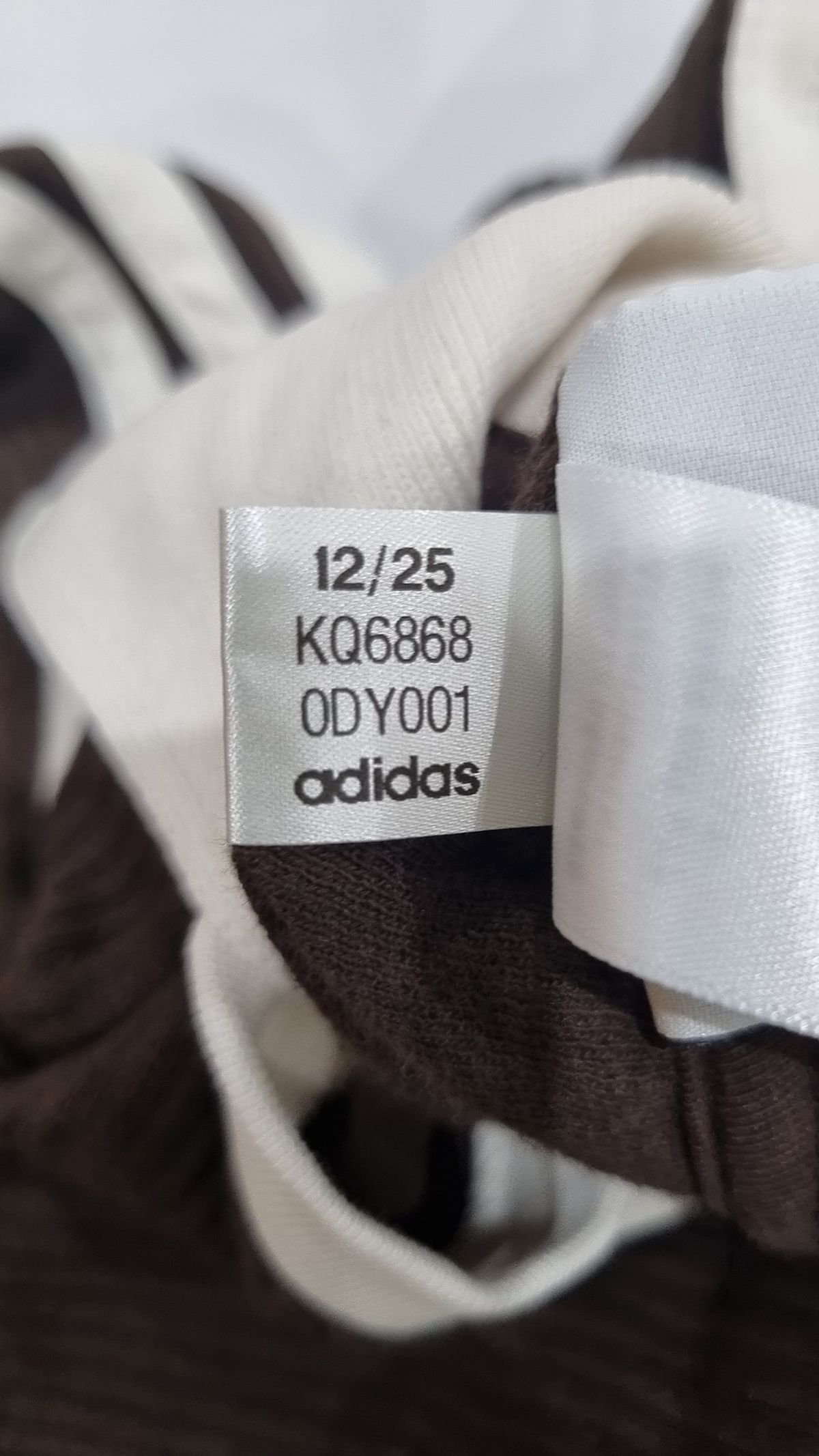 아디다스(ADIDAS) 와플 롱 슬리브 폴로 티 - 다크브라운 / KQ6868 S