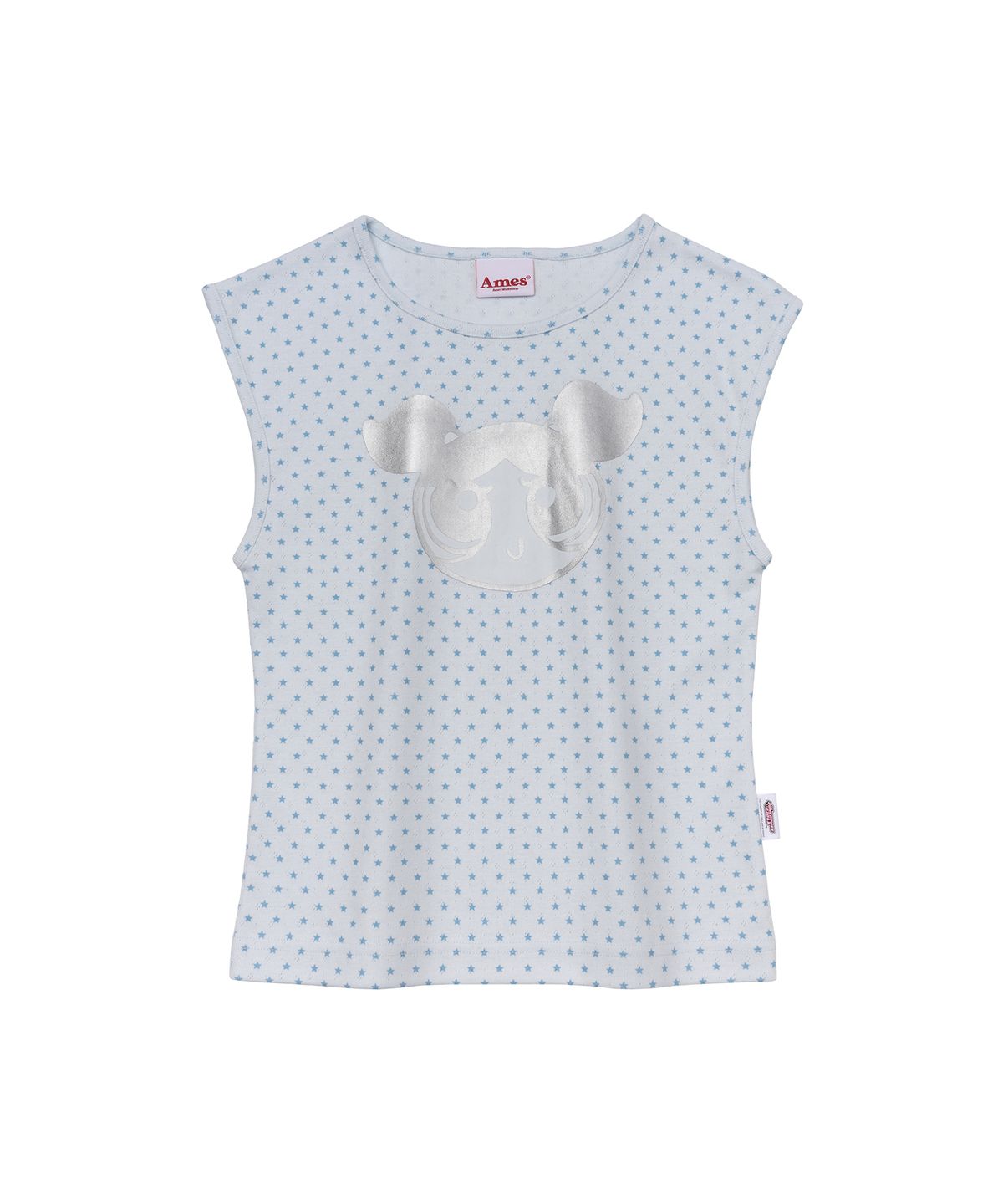 아메스 월드와이드(AMES-WORLDWIDE) PPG GLITTER SLEEVELESS SKY BLUE