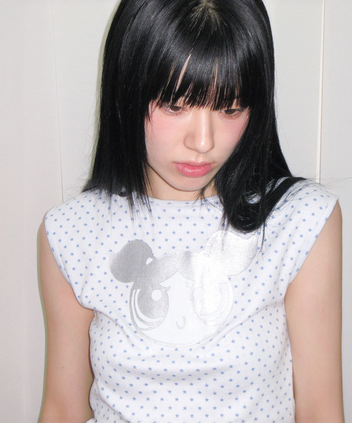아메스 월드와이드(AMES-WORLDWIDE) PPG GLITTER SLEEVELESS SKY BLUE