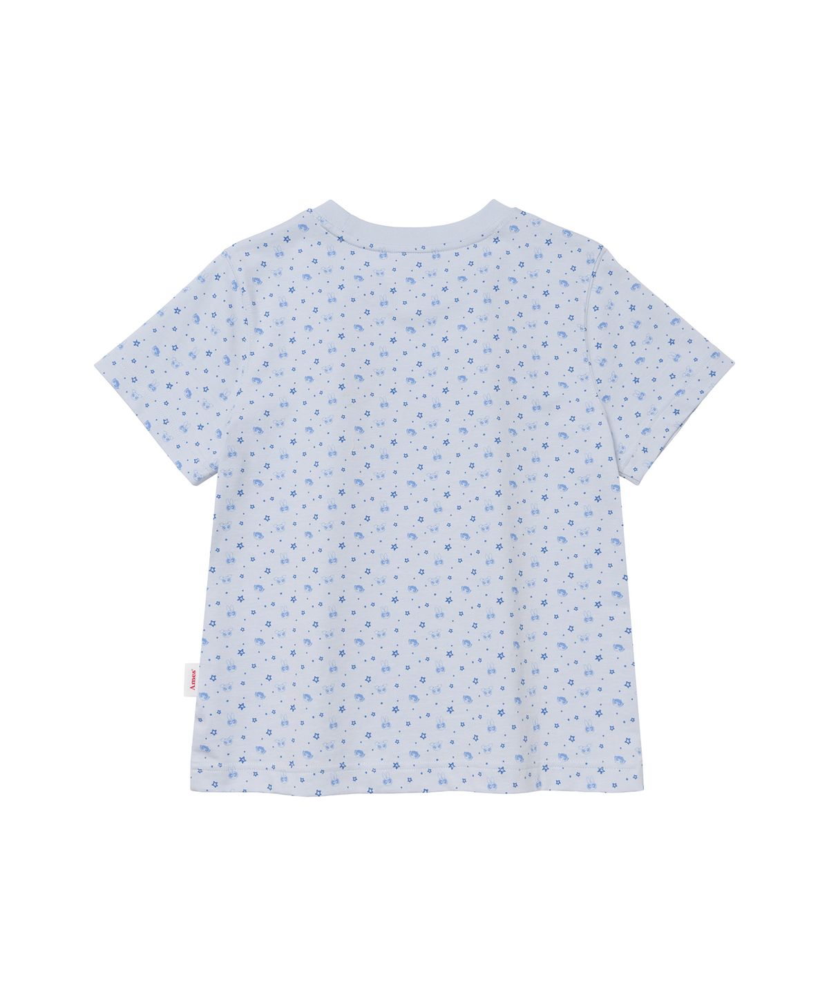 아메스 월드와이드(AMES-WORLDWIDE) PPG TWINKLE CROP TEE SKY BLUE