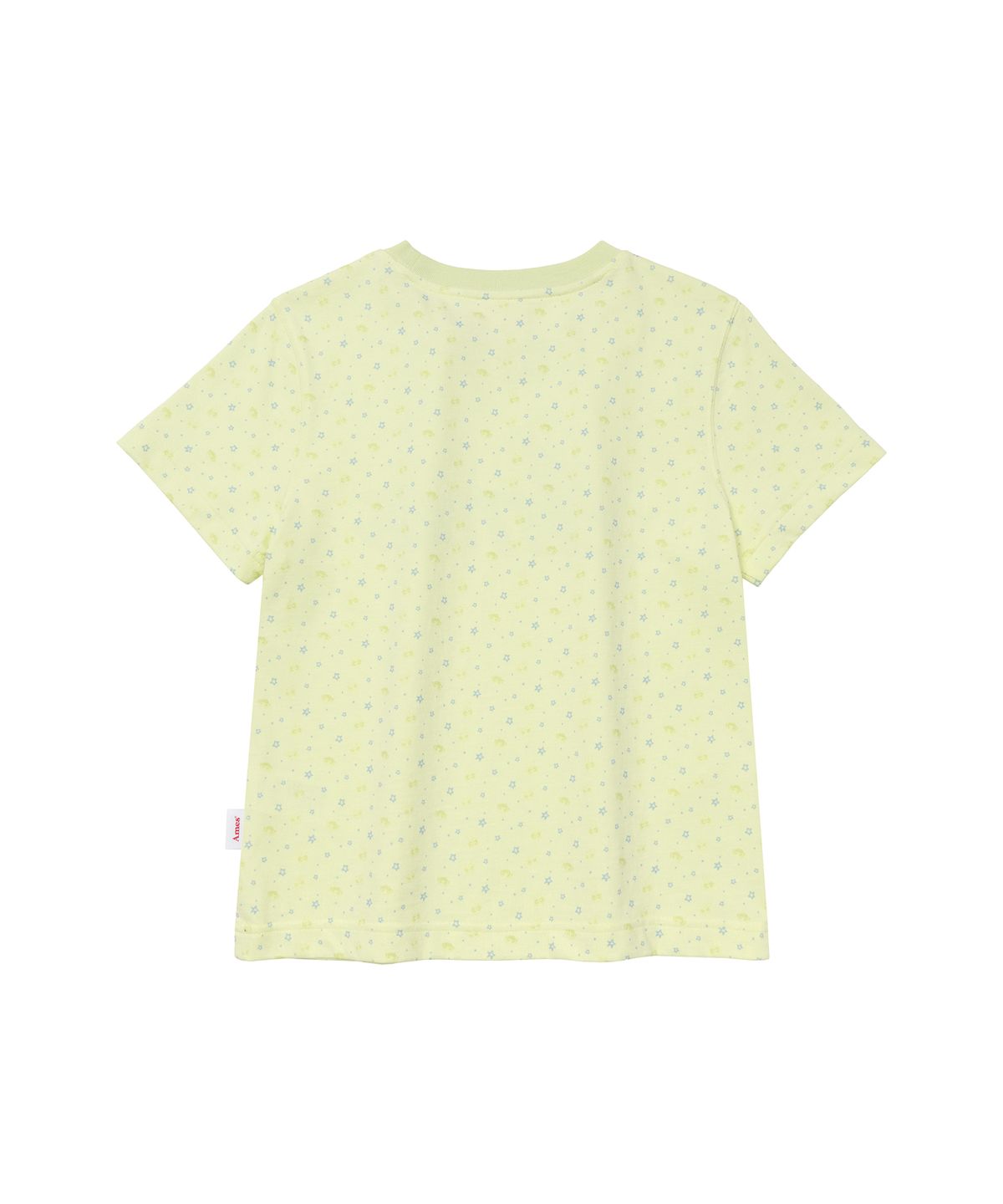 아메스 월드와이드(AMES-WORLDWIDE) PPG TWINKLE CROP TEE YELLOW