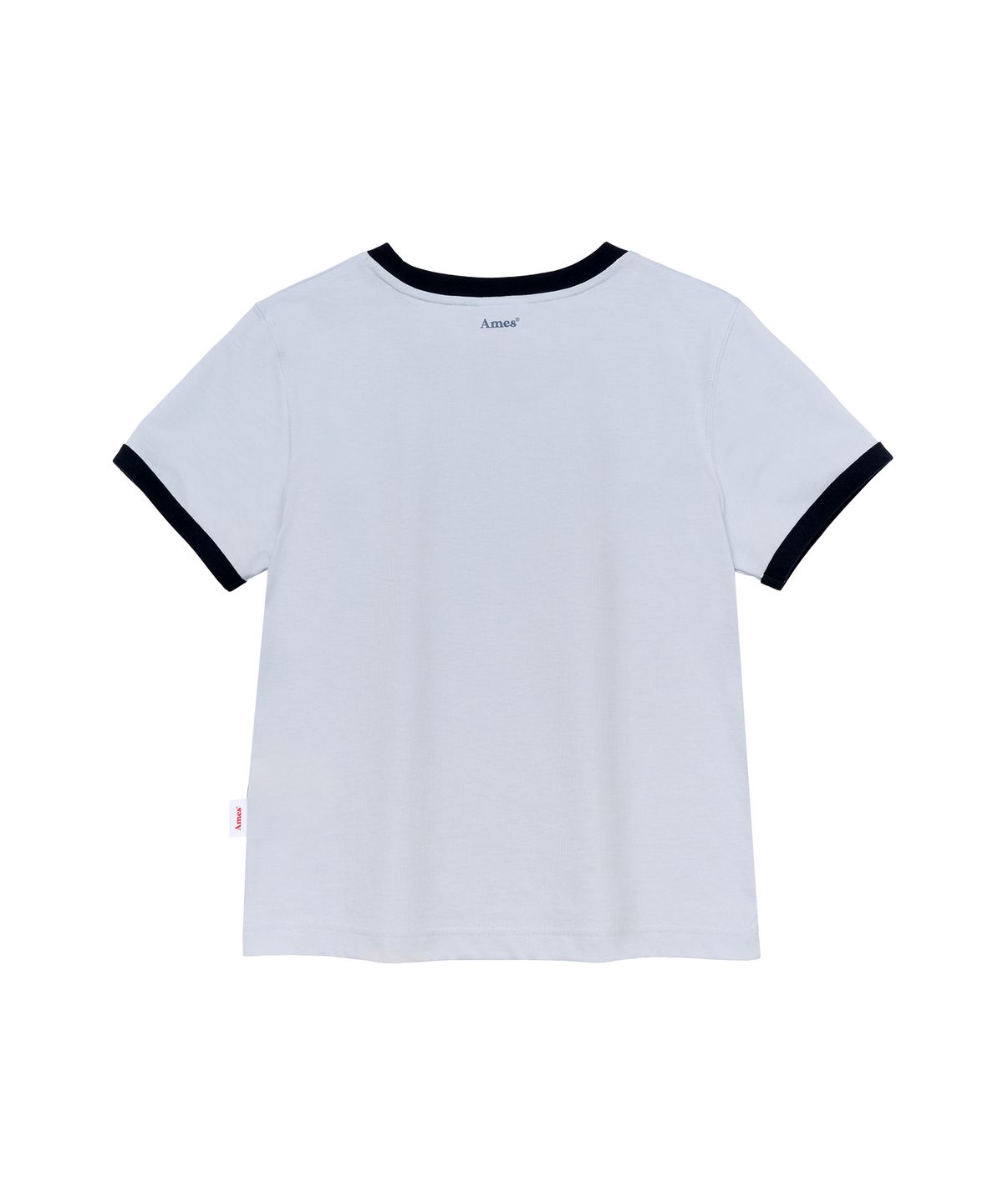 아메스 월드와이드(AMES-WORLDWIDE) PPG GIRL RINGER TEE SKY BLUE