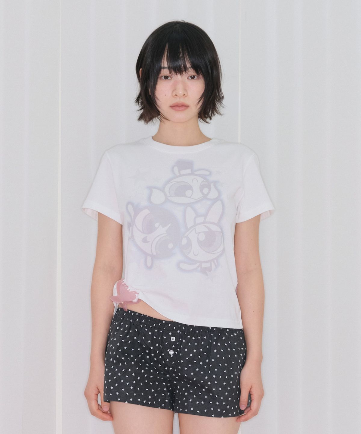 아메스 월드와이드(AMES-WORLDWIDE) PPG SHOOTING STAR TEE WHITE