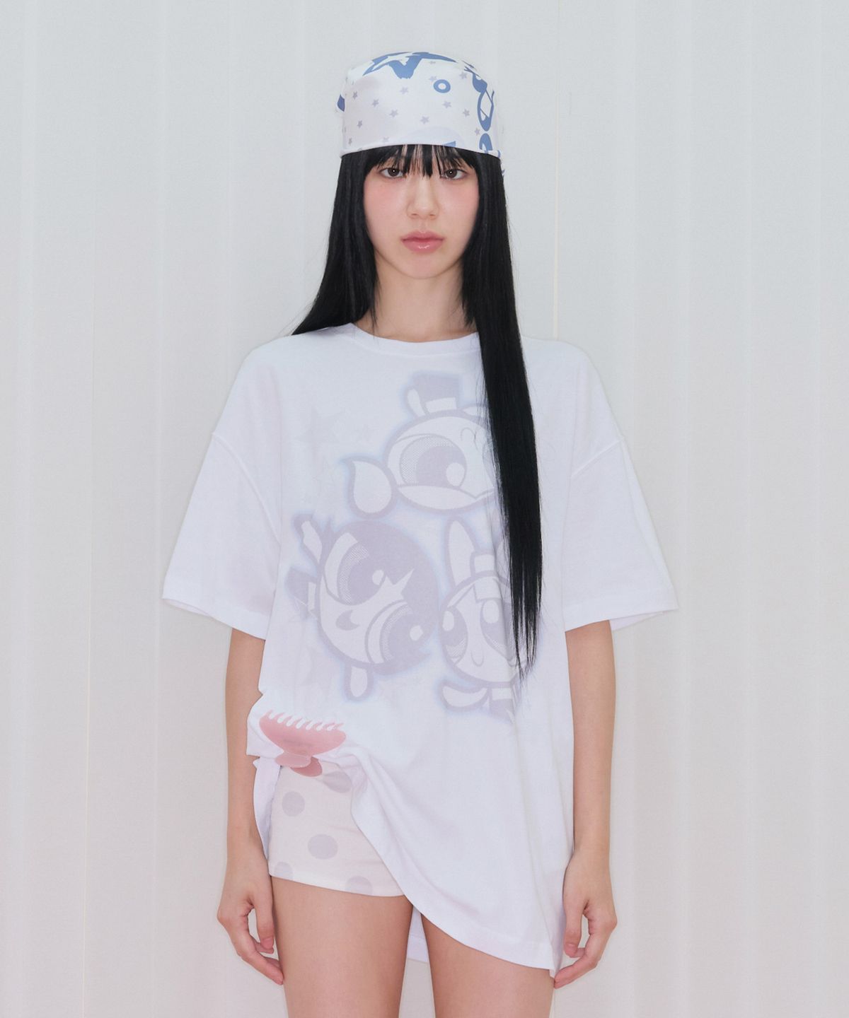 아메스 월드와이드(AMES-WORLDWIDE) PPG SHOOTING STAR TEE WHITE
