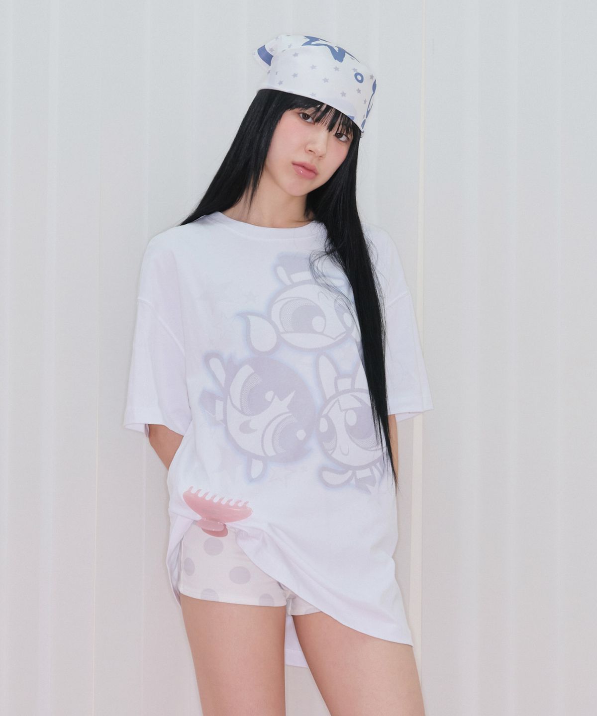 아메스 월드와이드(AMES-WORLDWIDE) PPG SHOOTING STAR TEE WHITE