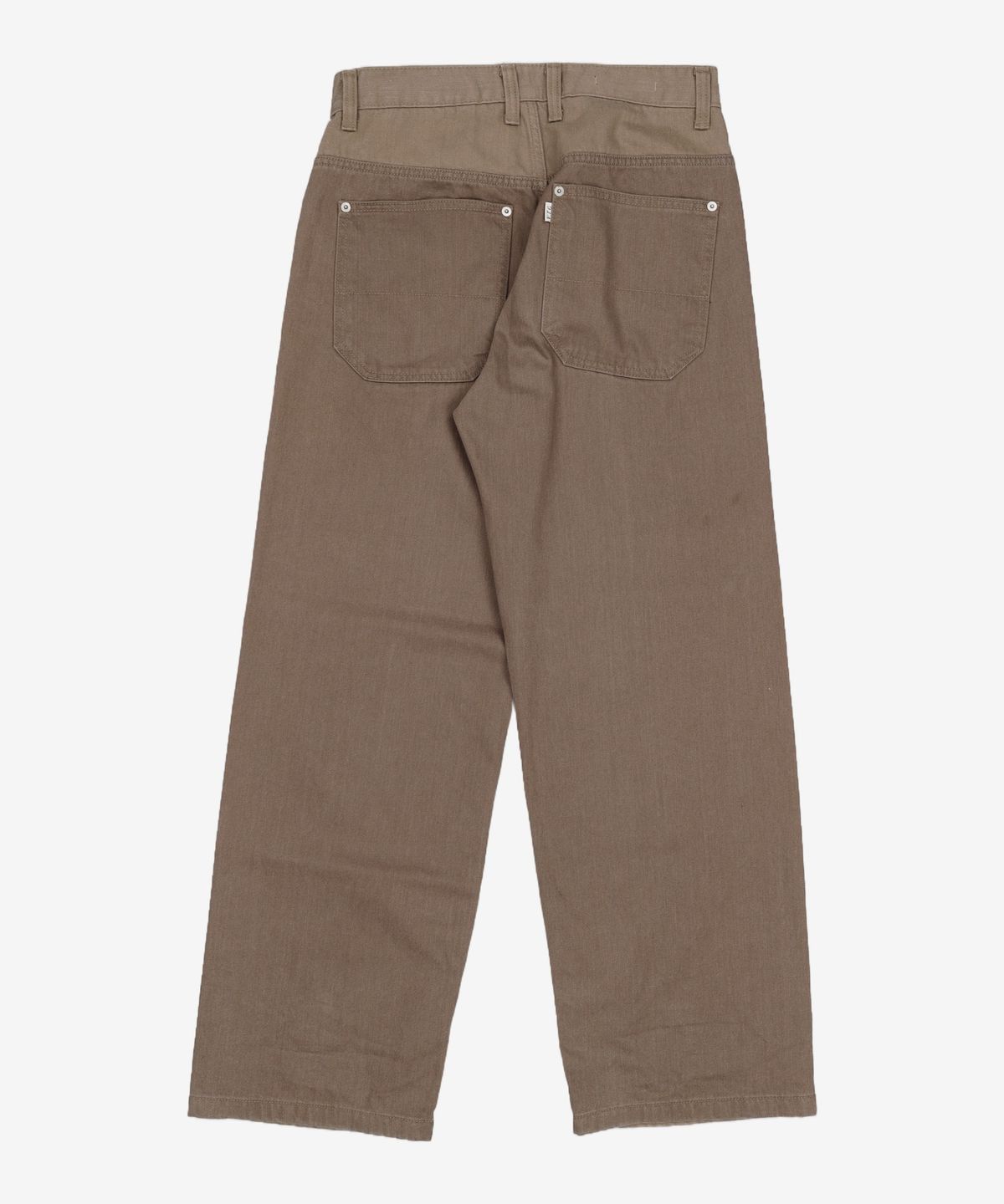 해칭룸(HATCHINGROOM) Two Face Regular Jeans Beige 2