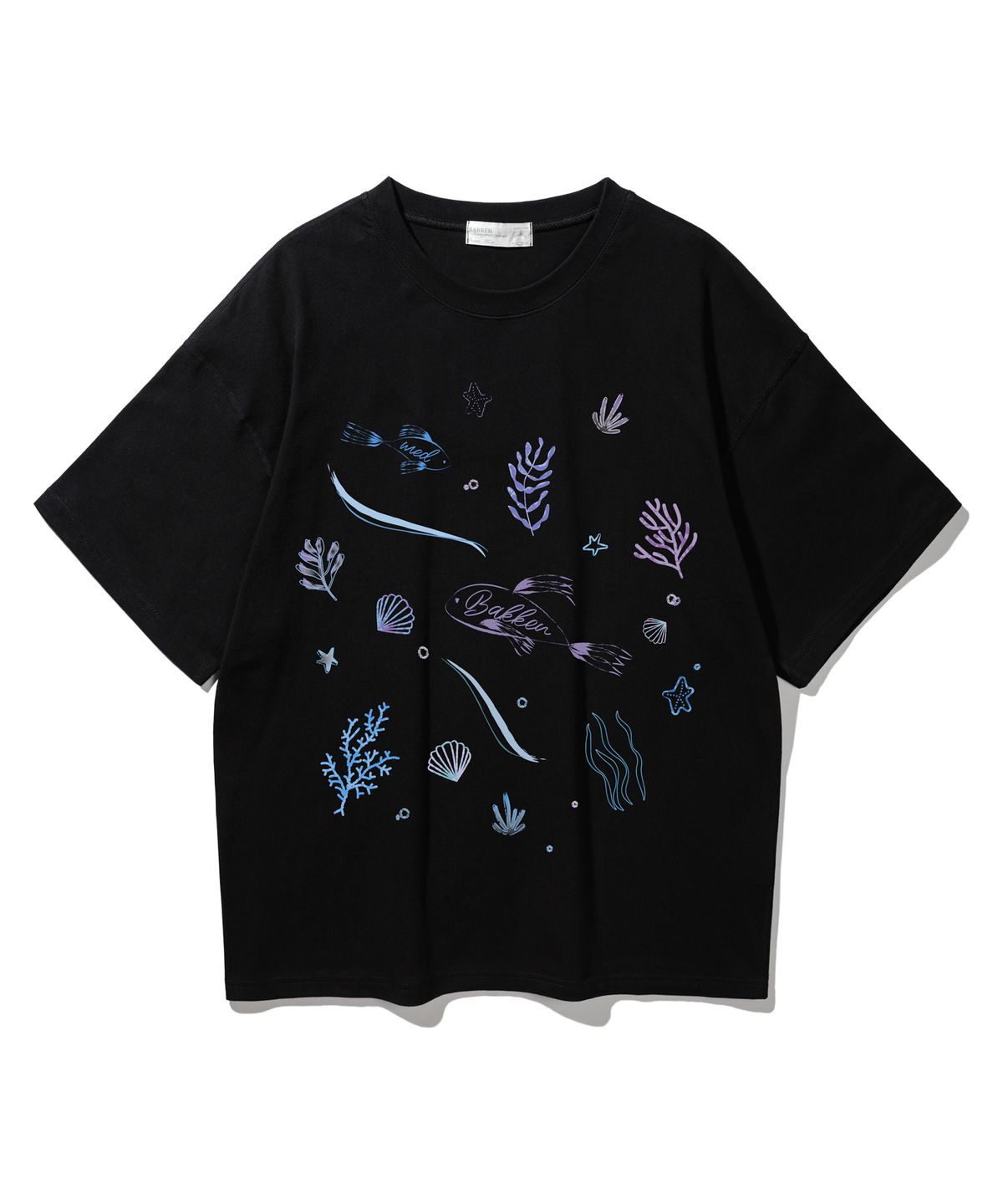 바켄(BAKKEN) [우먼] UNDER THE SEA 반팔티셔츠 BK3967 (2COLOR)