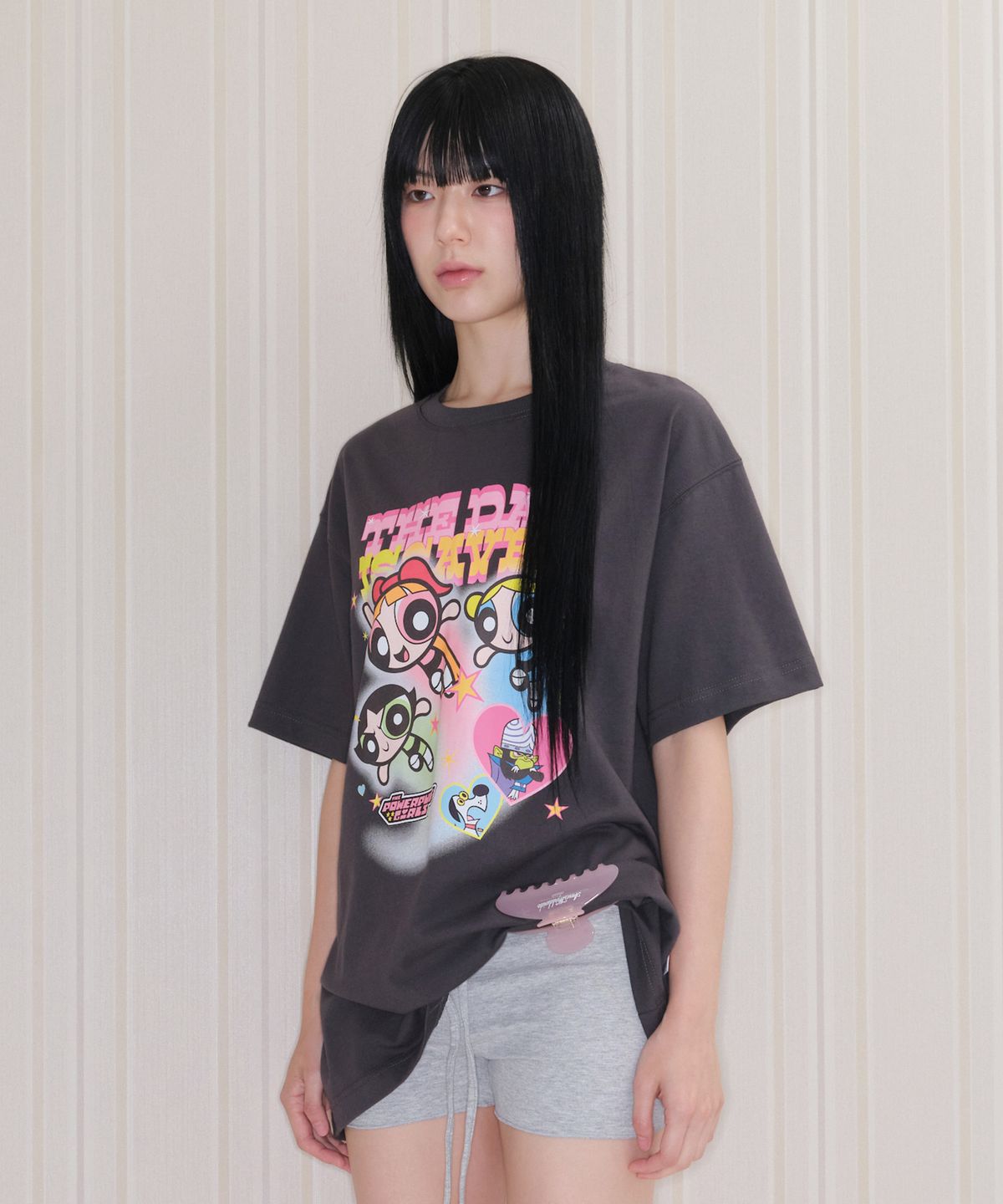 아메스 월드와이드(AMES-WORLDWIDE) PPG ADVENTURE TEE CHARCOAL