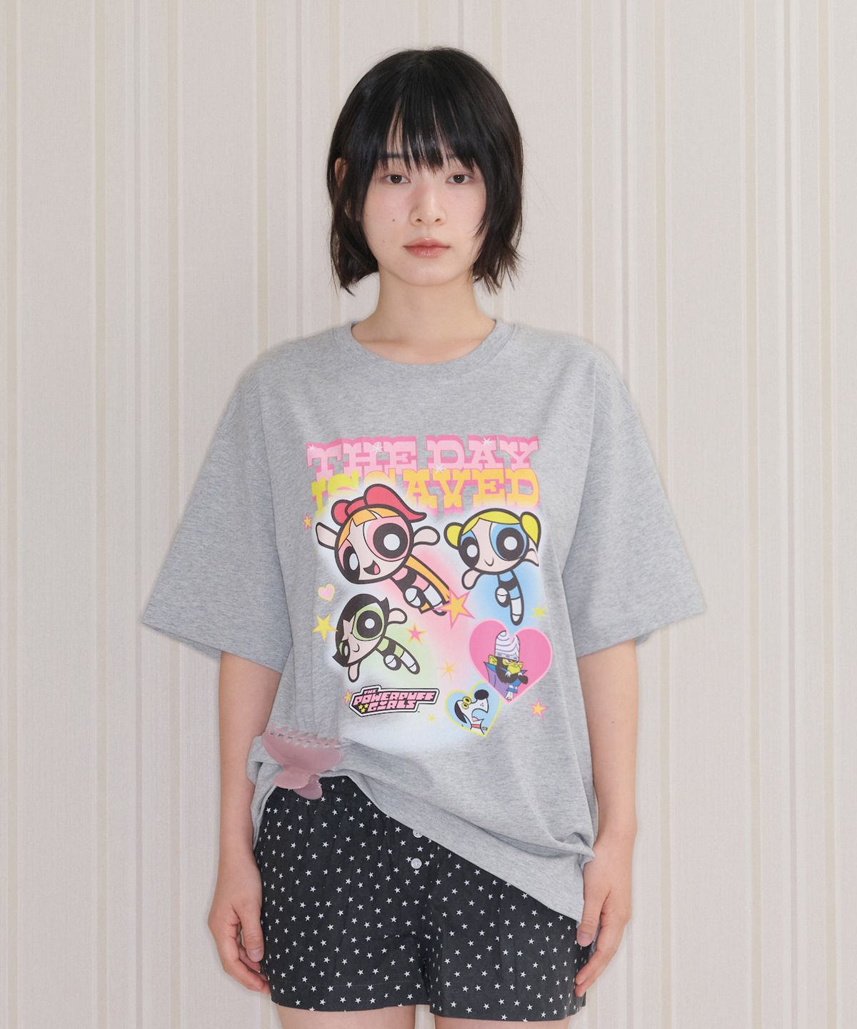아메스 월드와이드(AMES-WORLDWIDE) PPG ADVENTURE TEE GREY