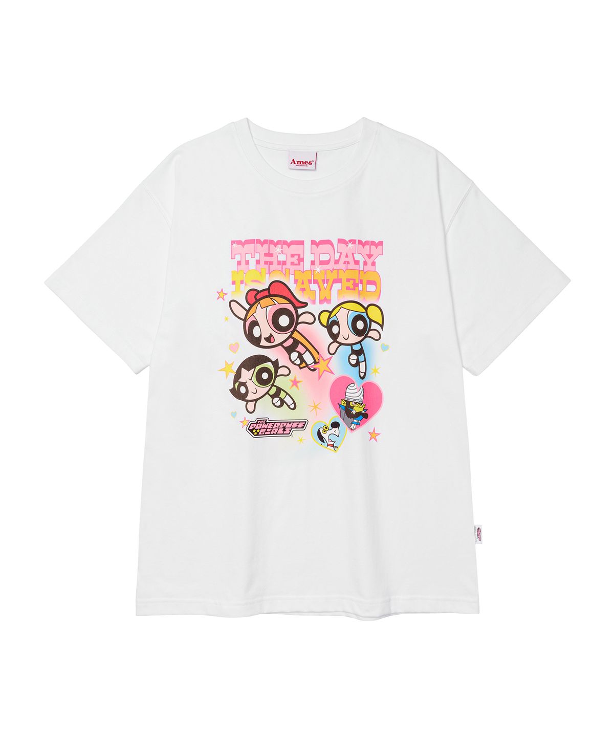 아메스 월드와이드(AMES-WORLDWIDE) PPG ADVENTURE TEE WHITE