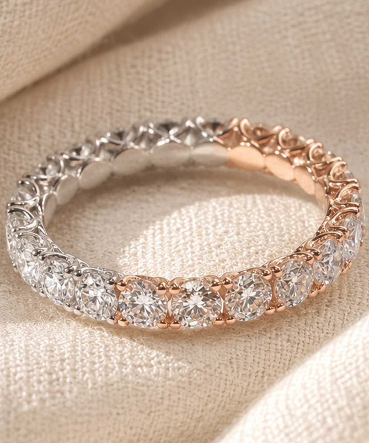 엘렌쥬얼리(HELENE JEWELRY) 14K 18K 랩 다이아몬드 1부 4프롱 미스 링 금 반지