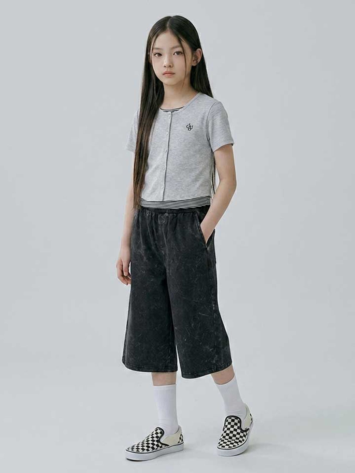 행텐 틴즈(HANGTEN TEENS) 틴즈 여아 피그먼트 팬츠_044(14570-137-415-31)
