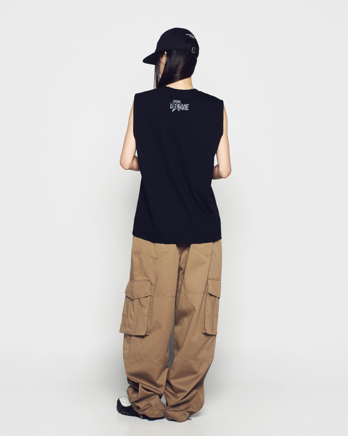 아크메드라비(ACME DE LA VIE) ROLLING STONES 2TONE BALL CAP
