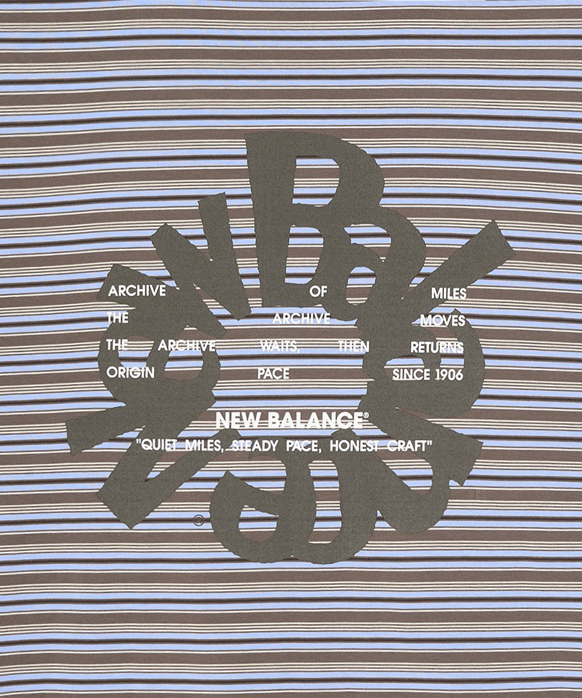 뉴발란스(NEW BALANCE) NBNDG31723 / UNI Archive Pace Circle 그래픽 긴팔티 (MIX)