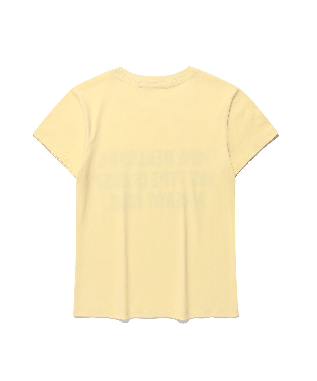 킴스 프레시 코튼 마켓(KIMS FRESH COTTON MARKET) [김샤브칼 X KIMS] Voix Pov Logo Tee Yellow