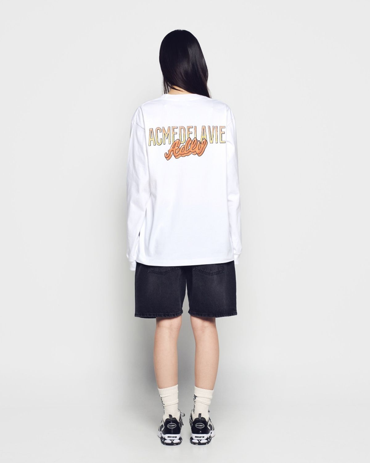 아크메드라비(ACME DE LA VIE) ROLLING STONES TOUR LONG SLEEVE T-SHIRT