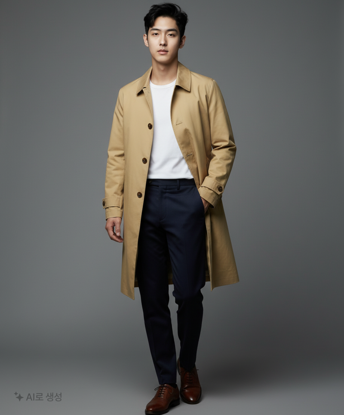 폴햄(POLHAM) 봄 가을 코트 L