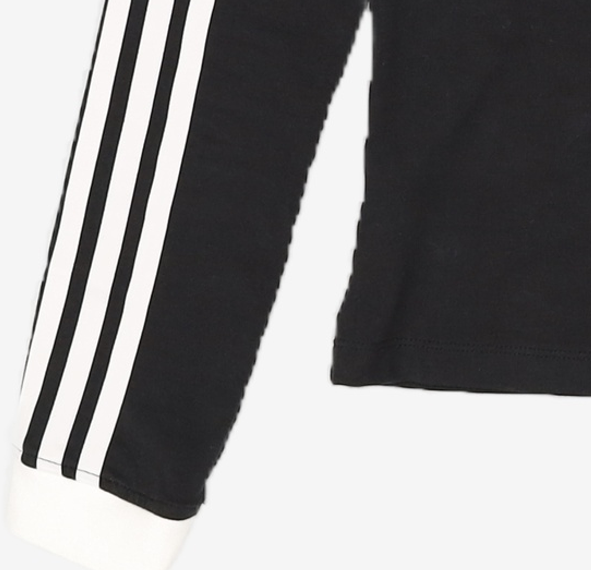 아디다스(ADIDAS) 브이넥 긴팔 셔츠 - 블랙 / IY7247 S