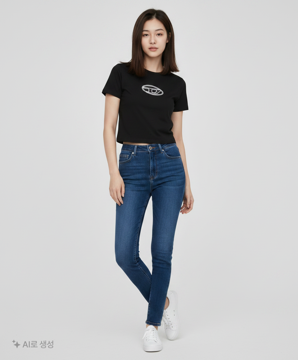 디젤(DIESEL) T 앤지 반소매 티셔츠 - 블랙 / A062680AFAA9XXA FREE