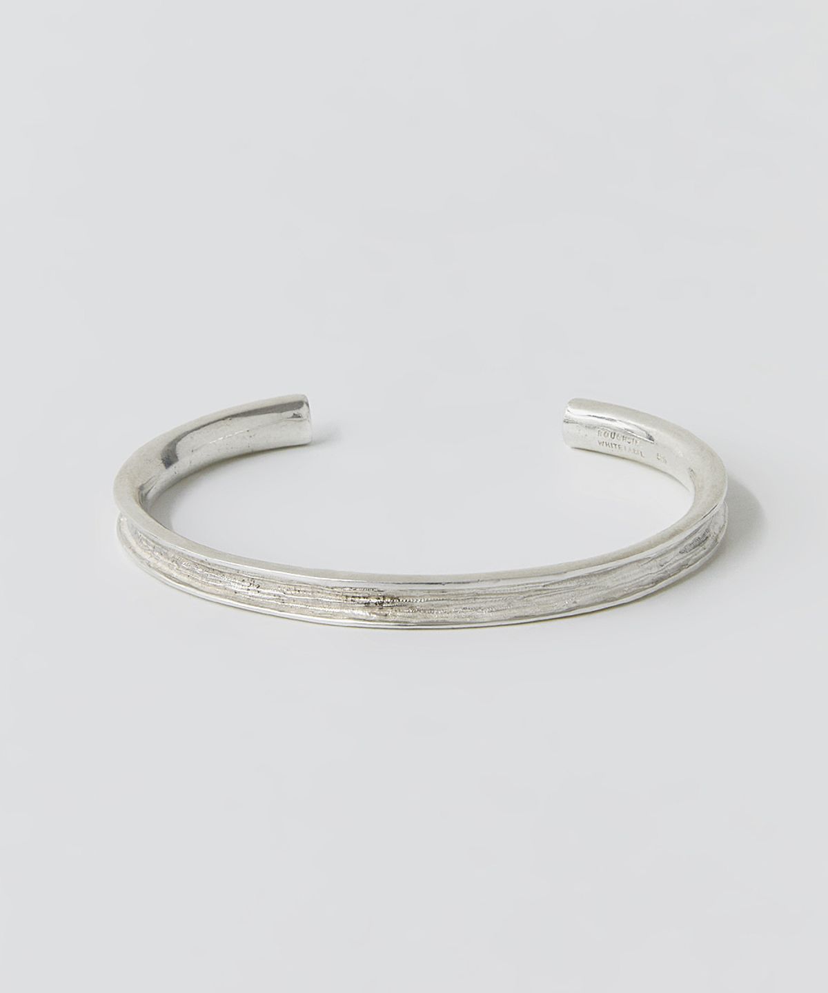 러프사이드 화이트라벨(ROUGH SIDE WHITE LABEL) Vein Bangle Bracelet Silver 925